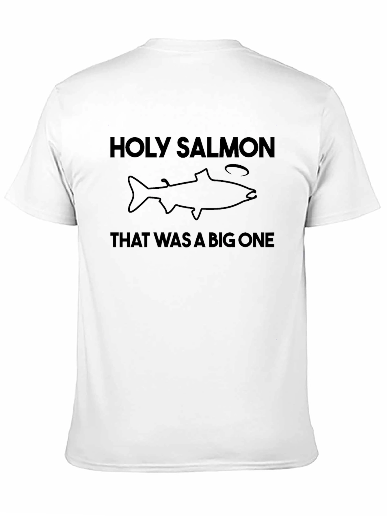 Holy Salmon T-Shirt - Funny Fishing Tee