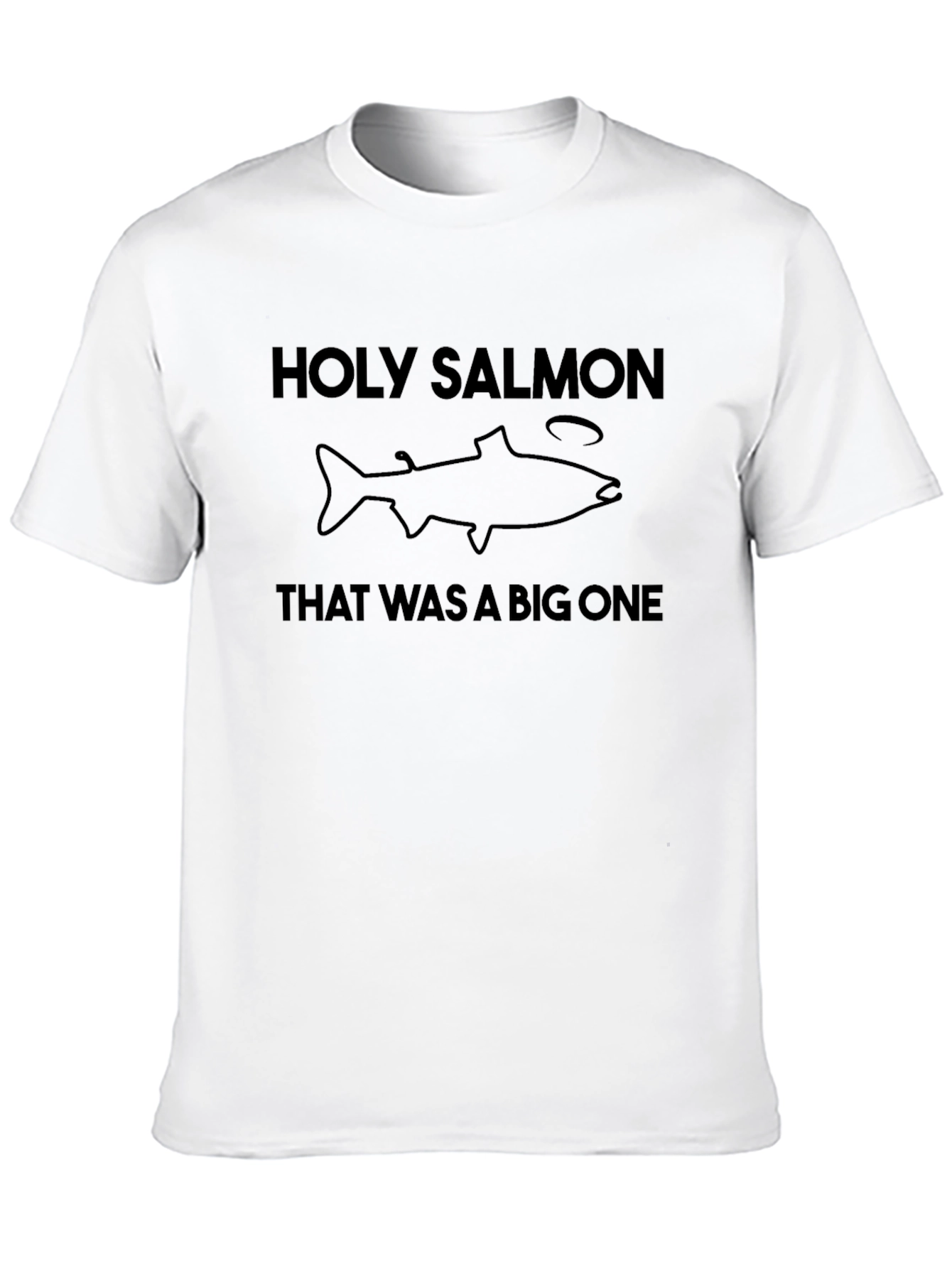 Holy Salmon T-Shirt - Funny Fishing Tee