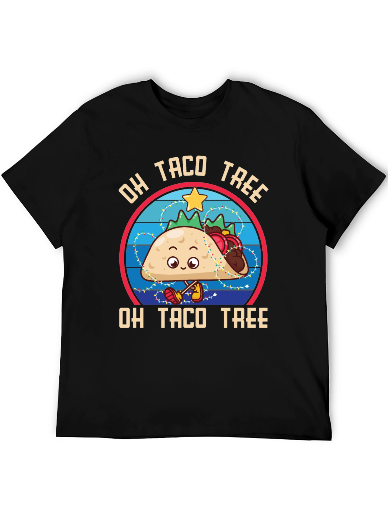 Oh Taco Tree Christmas T-Shirt