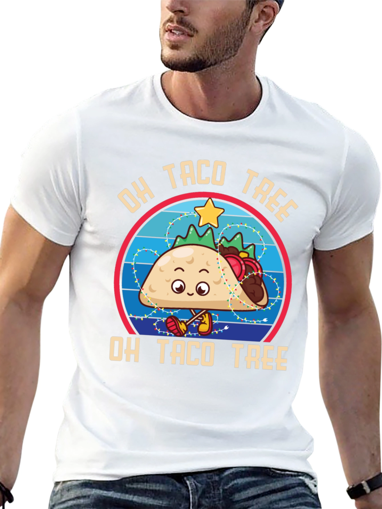 Oh Taco Tree Christmas T-Shirt
