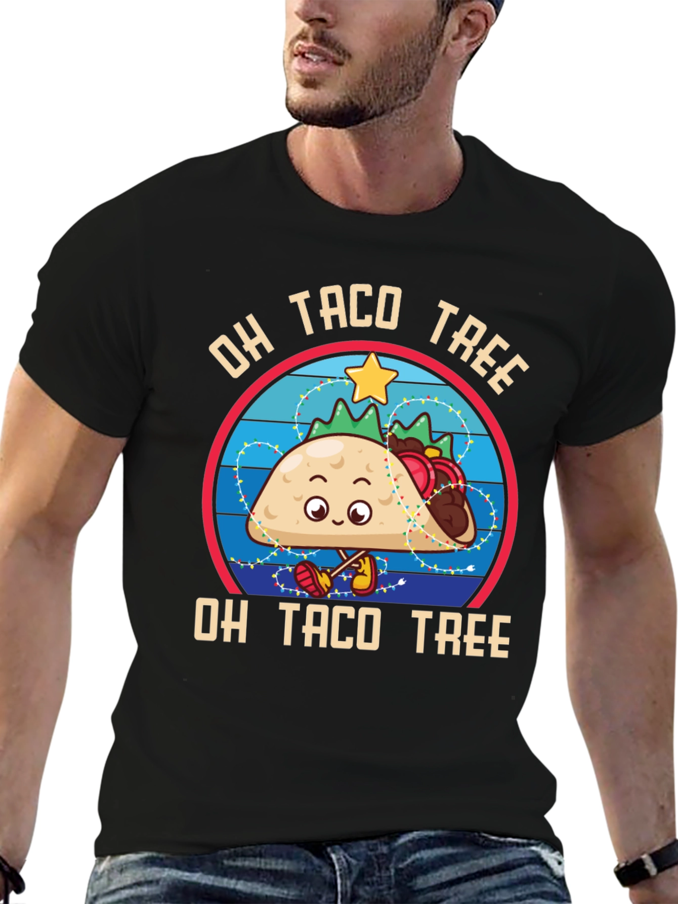 Oh Taco Tree Christmas T-Shirt