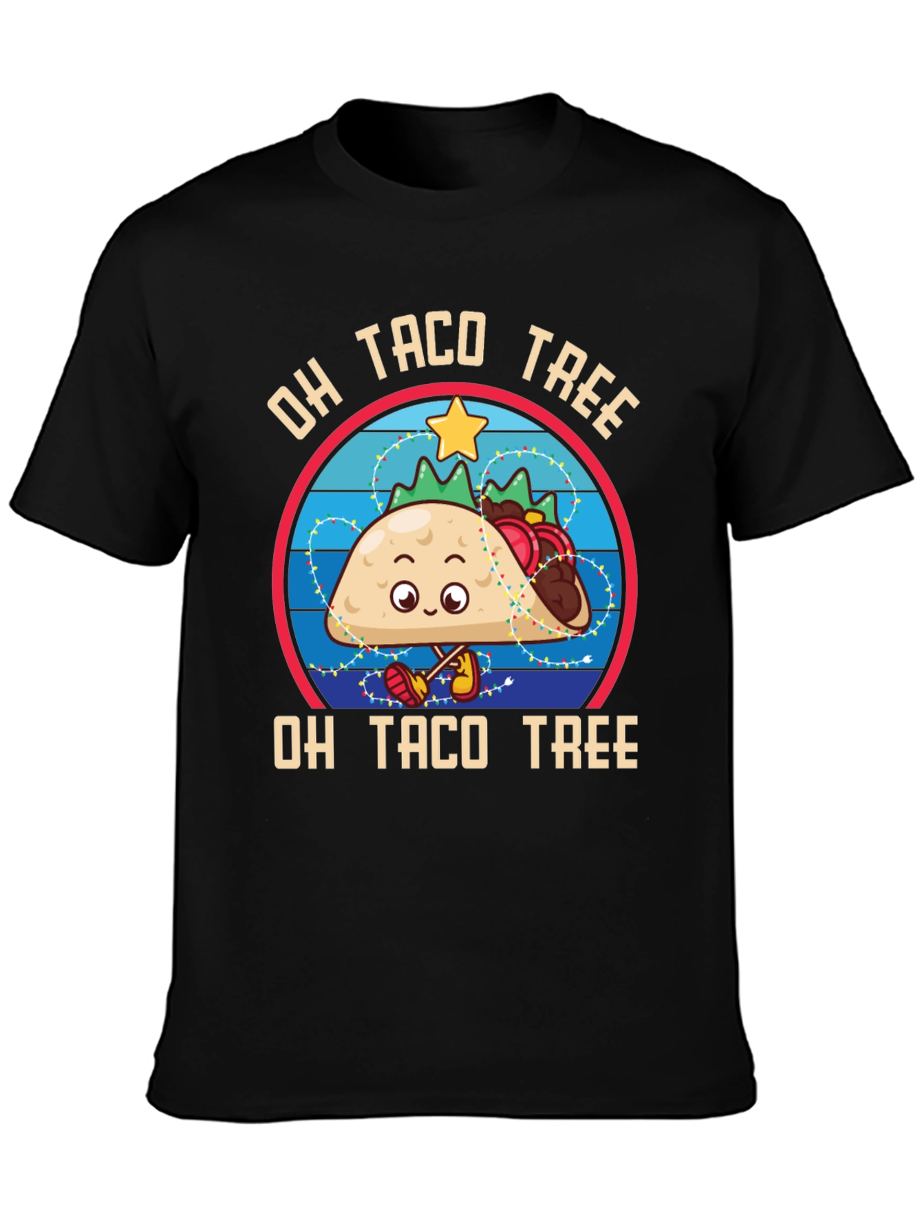 Oh Taco Tree Christmas T-Shirt