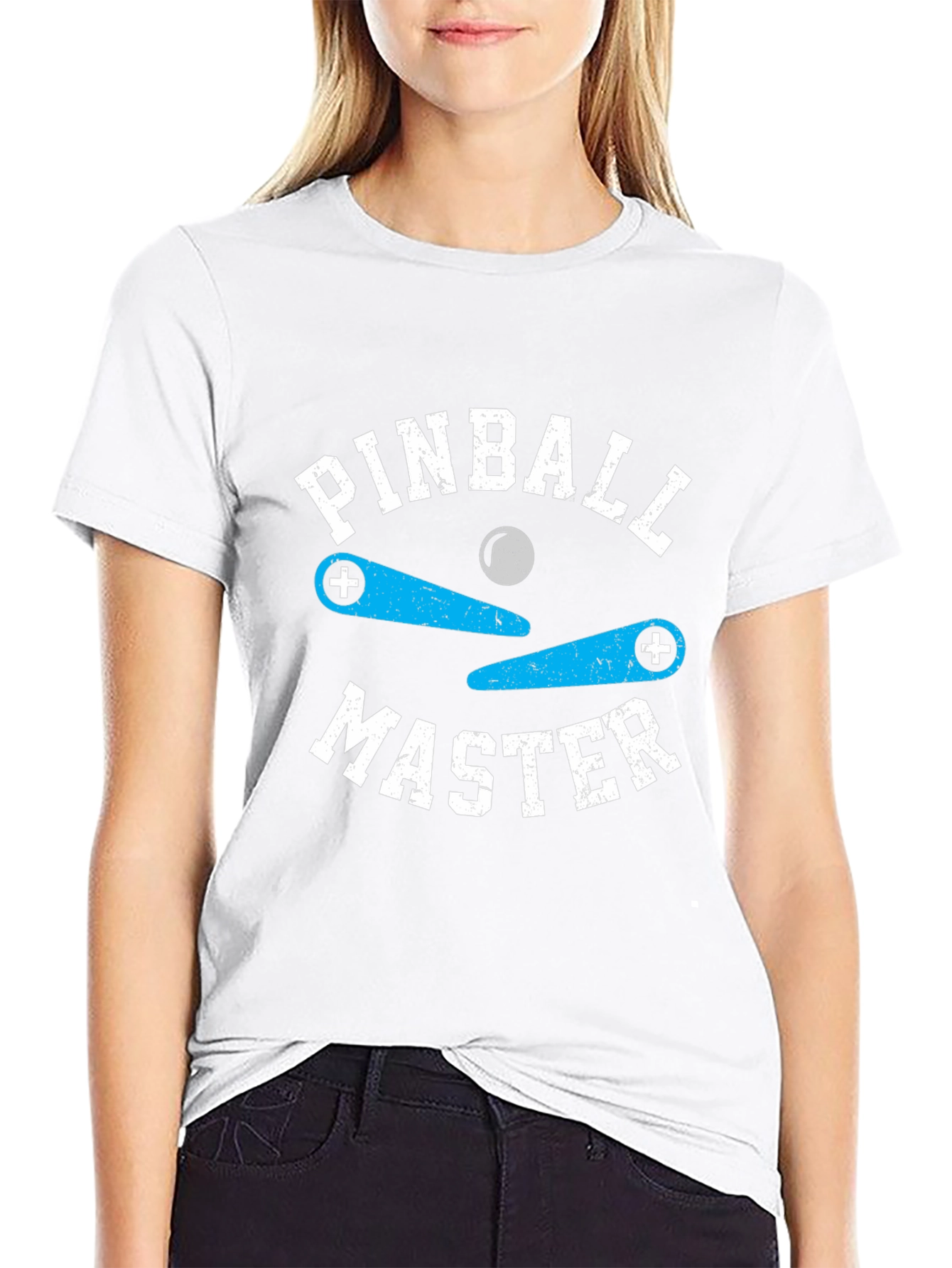 Pinball Master Graphic T-Shirt - Retro Game Tee
