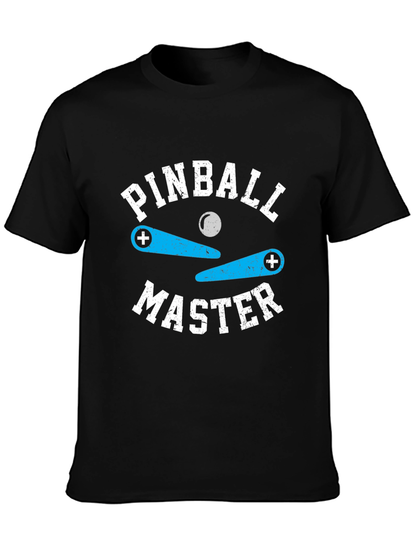 Pinball Master Graphic T-Shirt - Retro Game Tee