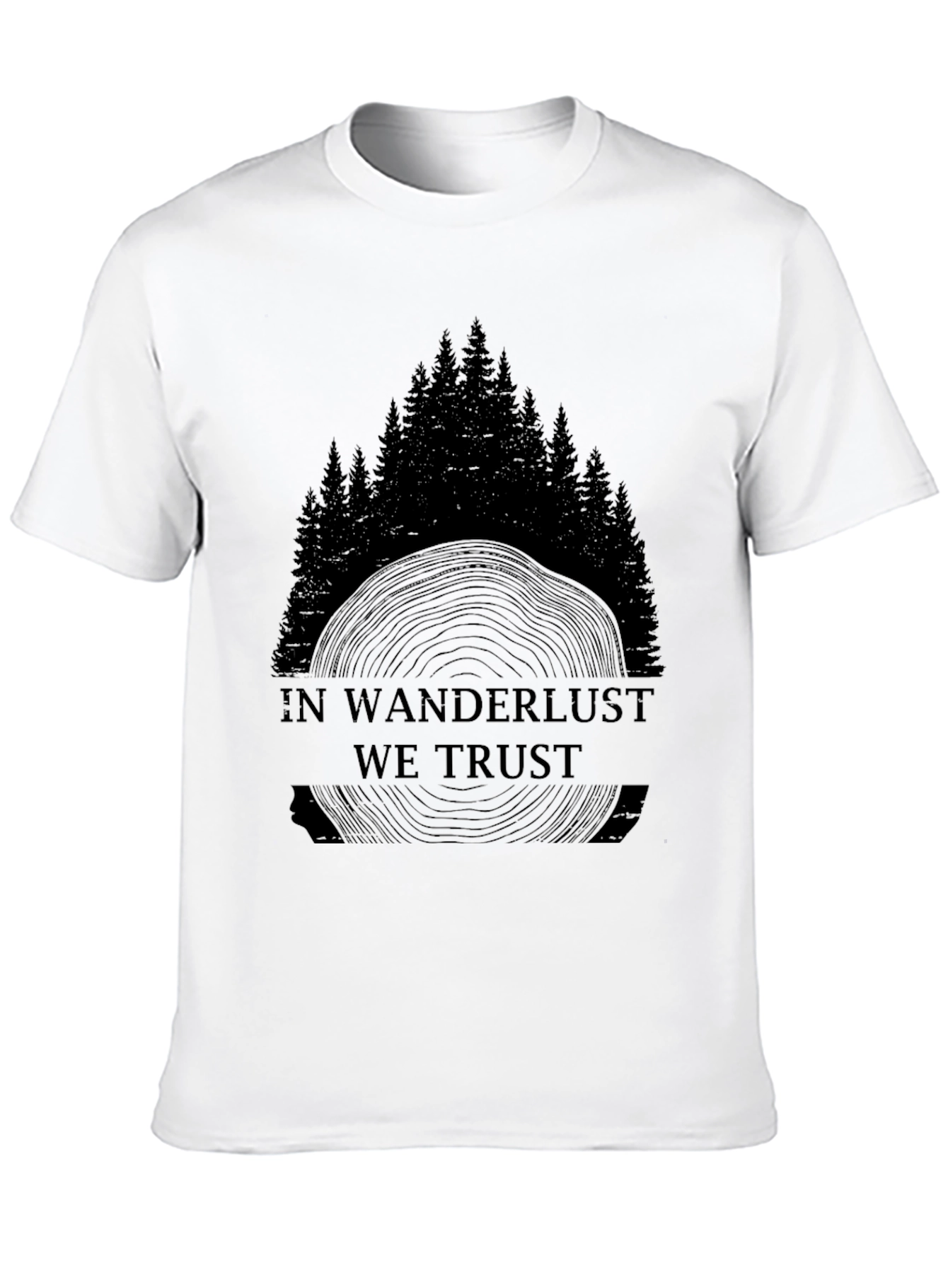 In Wanderlust We Trust Graphic T-Shirt