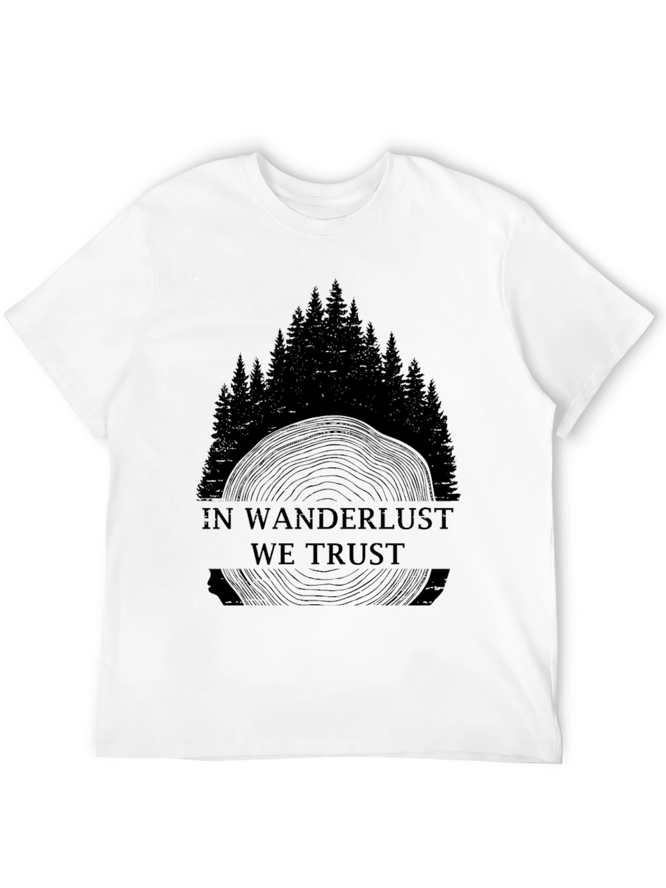 In Wanderlust We Trust Graphic T-Shirt