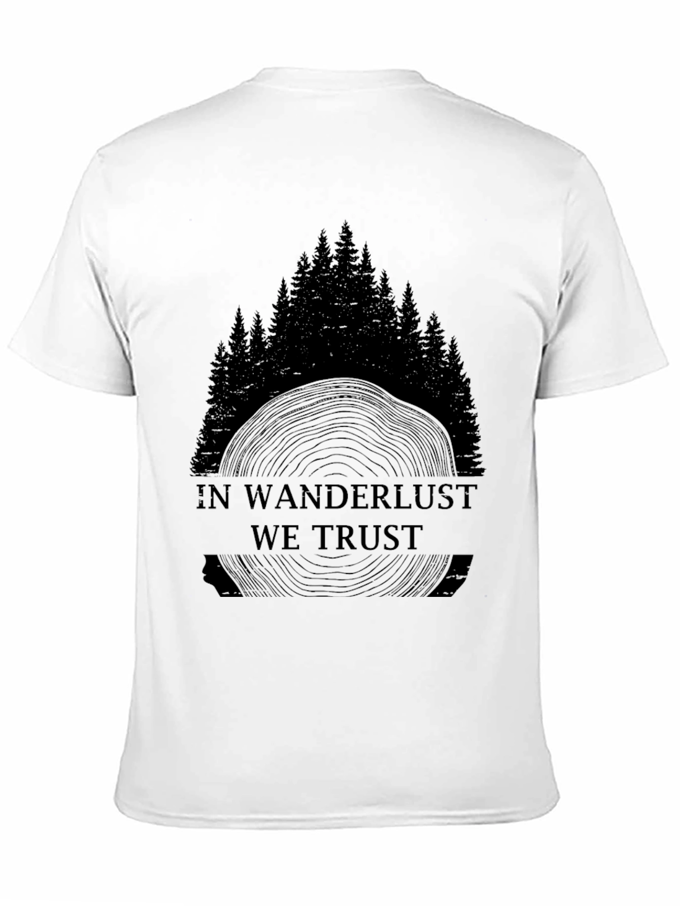 In Wanderlust We Trust Graphic T-Shirt