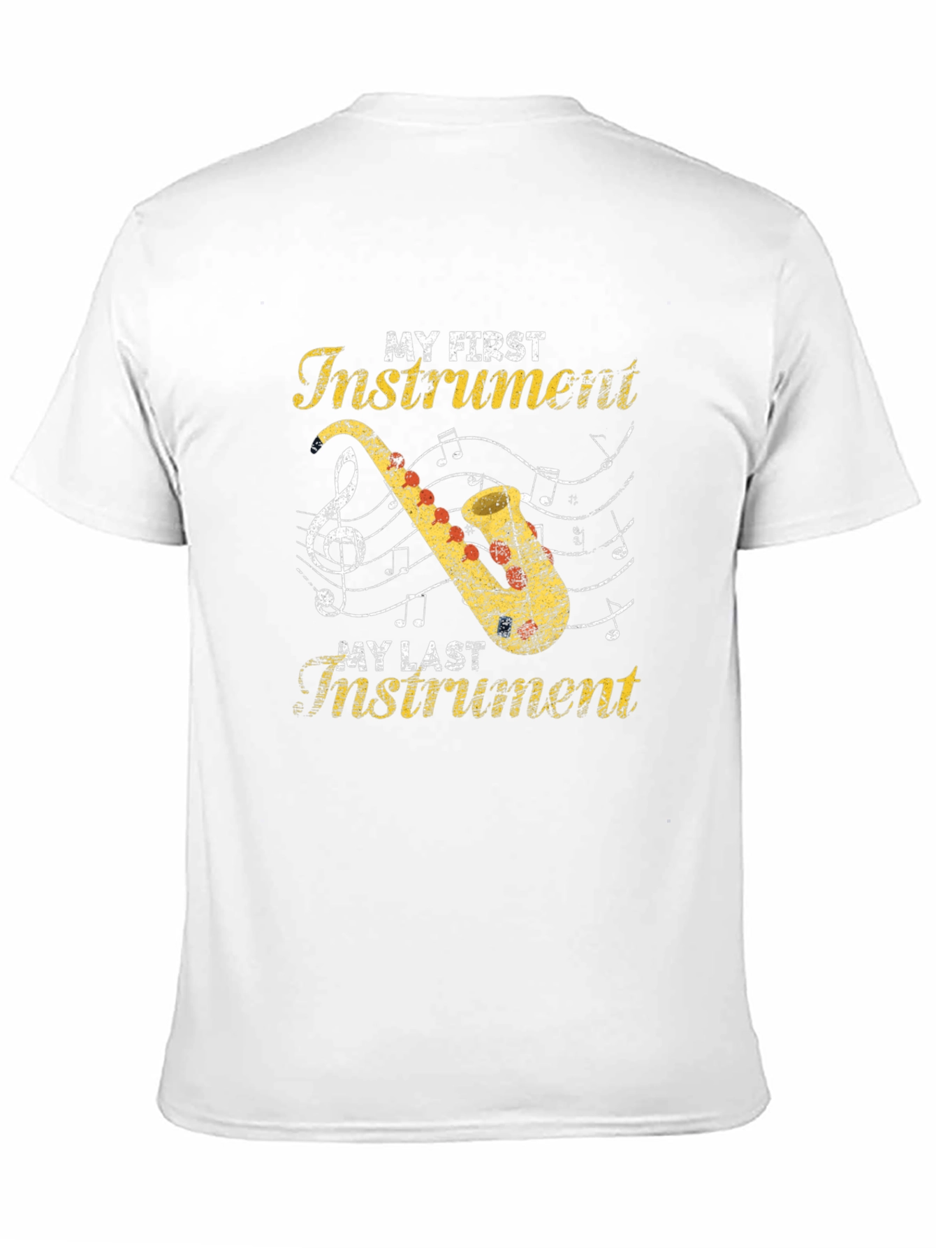 My First Instrument Saxophone Graphic T-Shirt