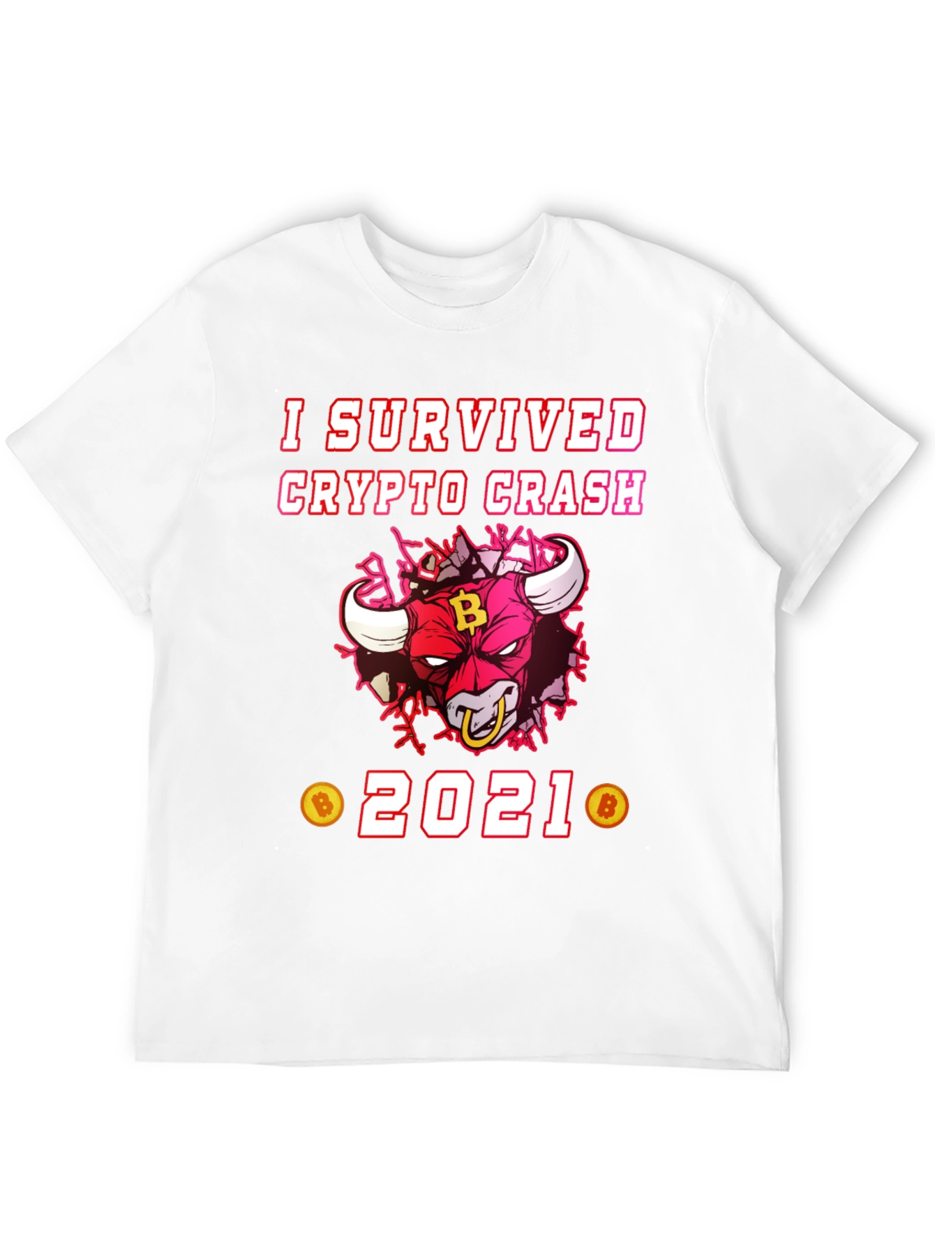 I Survived Crypto Crash 2021 T-Shirt