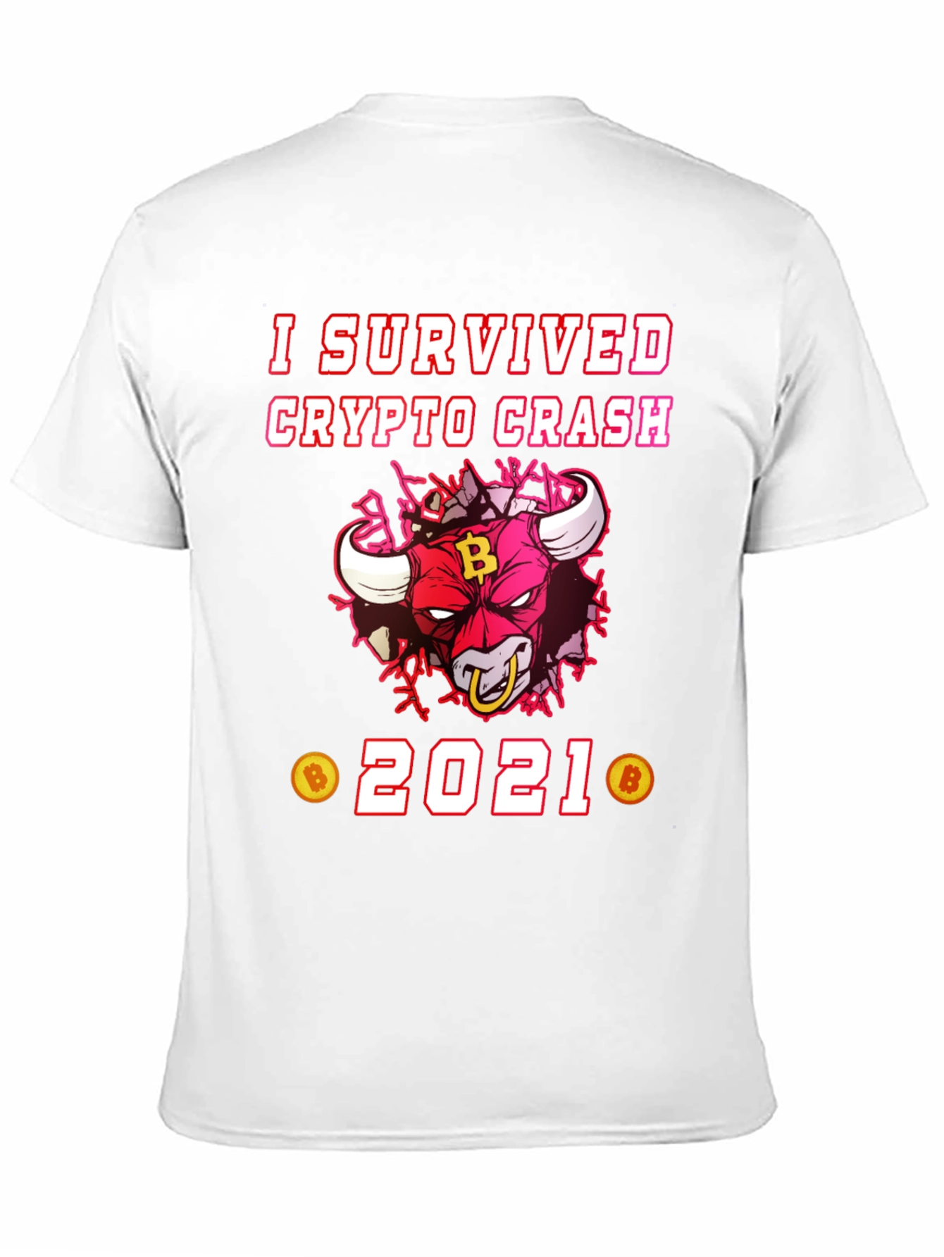 I Survived Crypto Crash 2021 T-Shirt