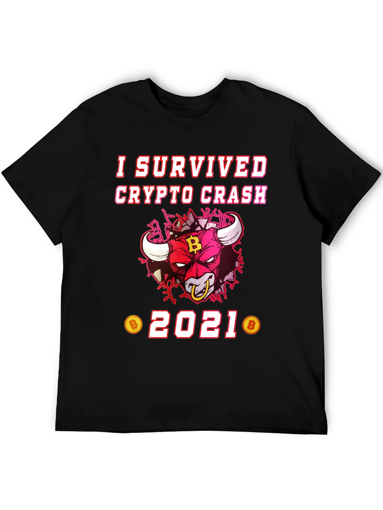 I Survived Crypto Crash 2021 T-Shirt