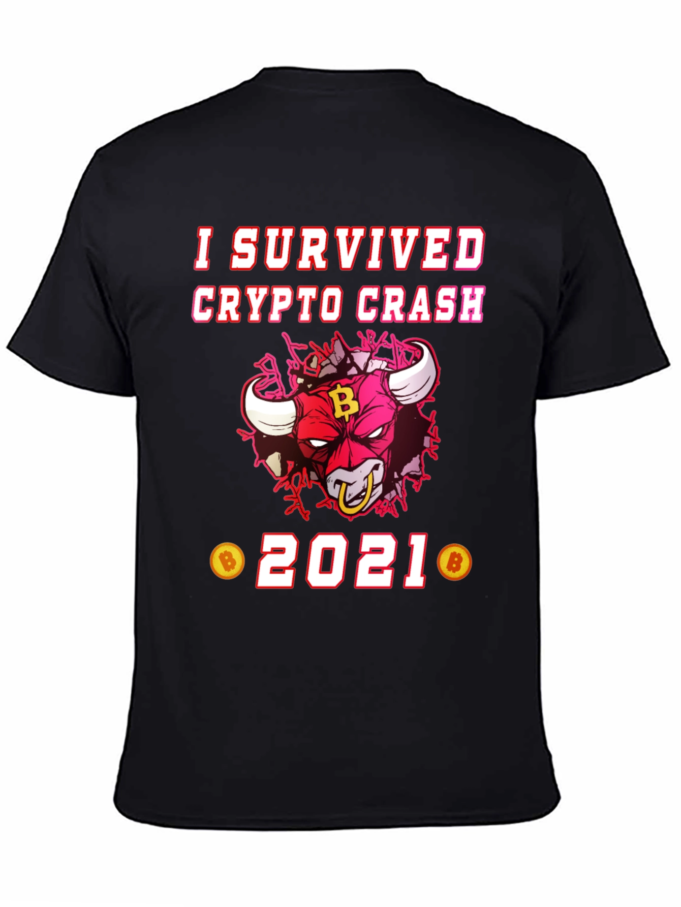 I Survived Crypto Crash 2021 T-Shirt