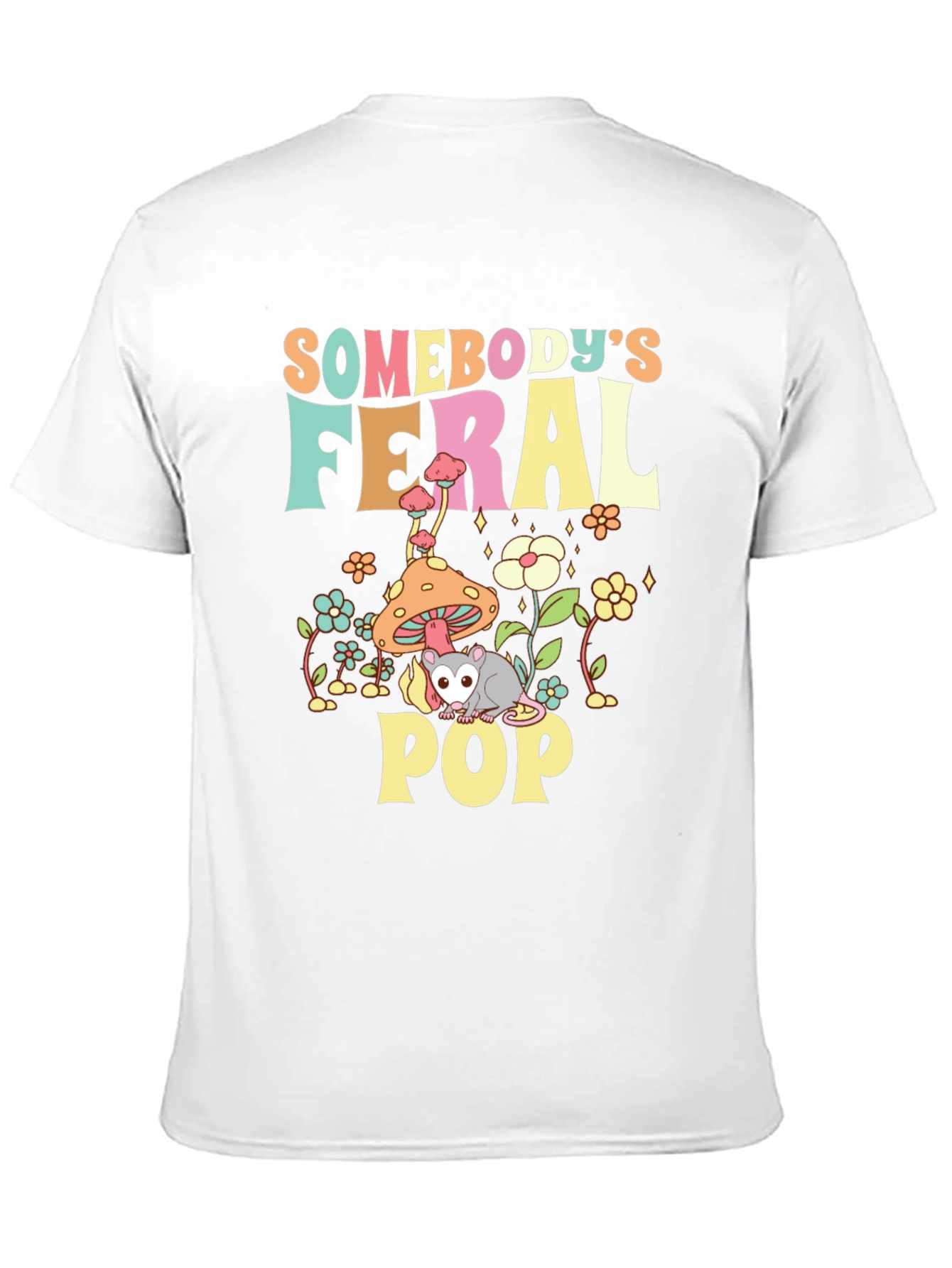 Somebodys Feral Pop Graphic Tee