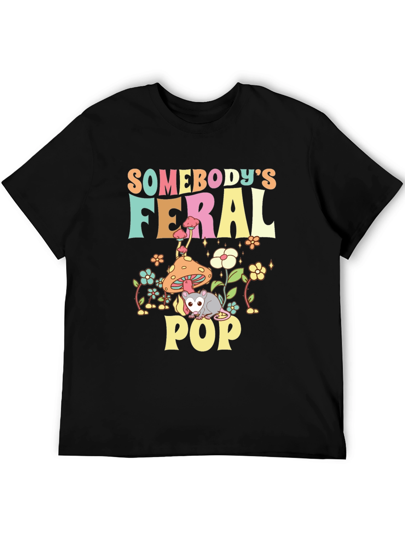 Somebodys Feral Pop Graphic Tee