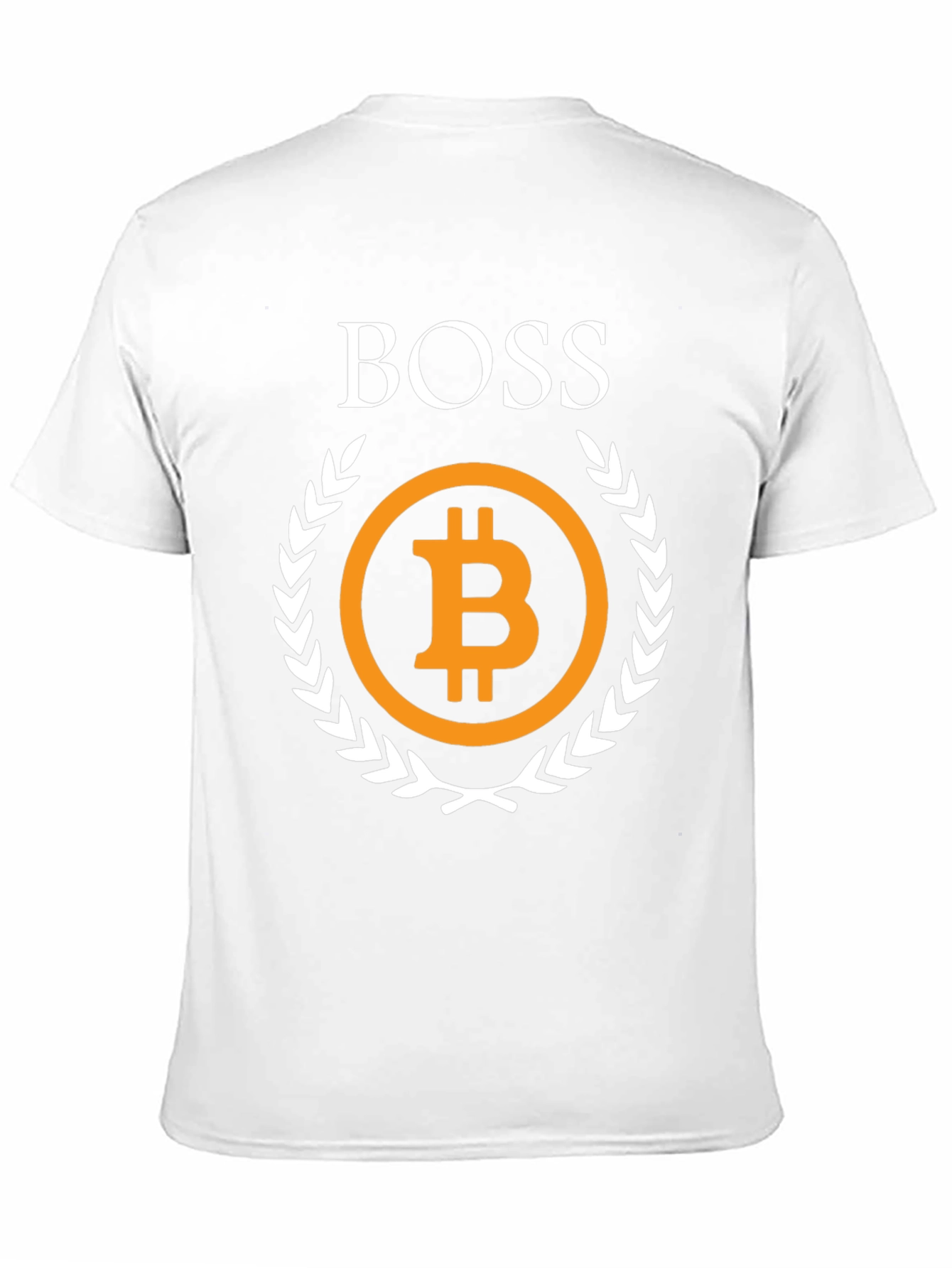 Bitcoin Boss Graphic Tee - Crypto Currency T-Shirt