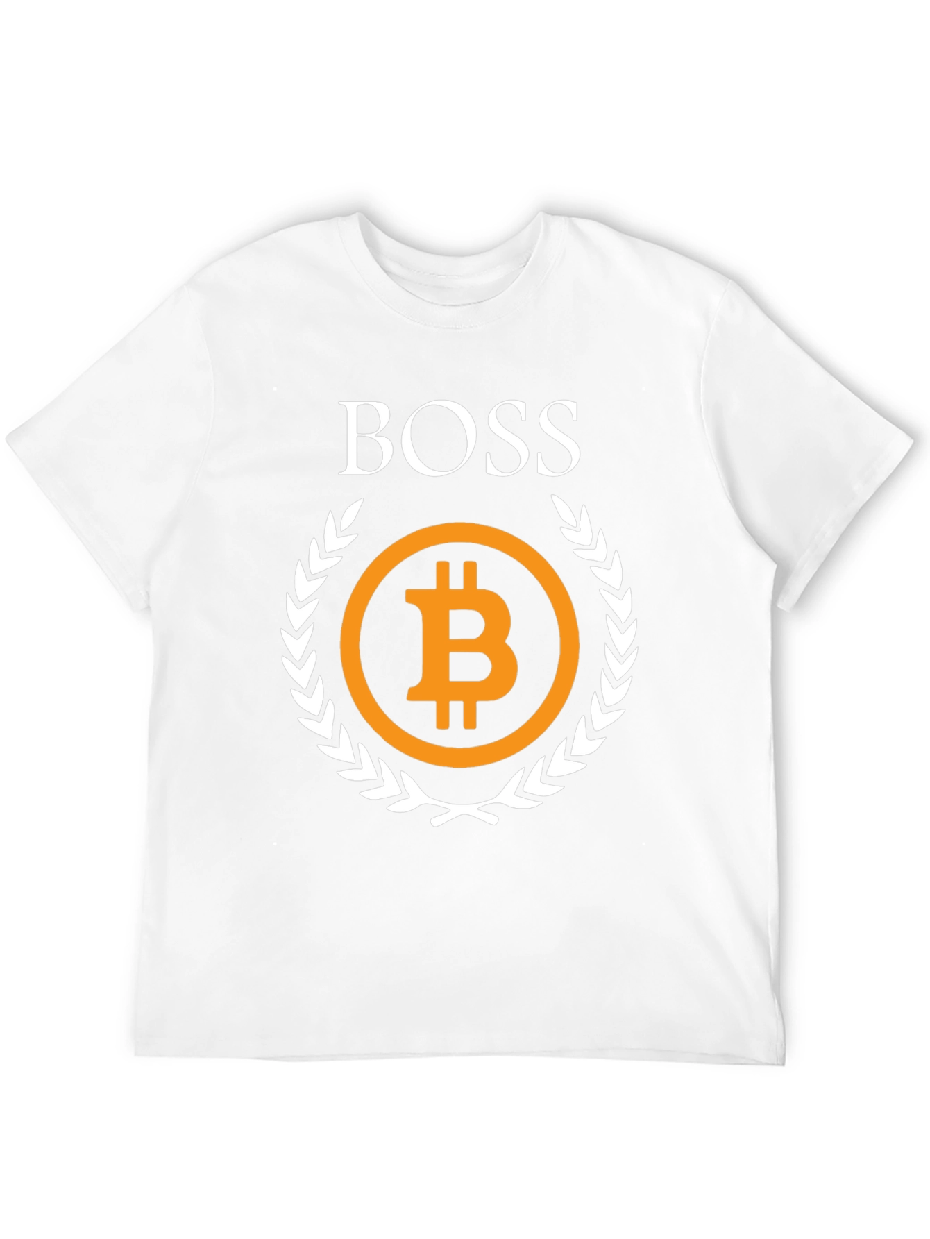 Bitcoin Boss Graphic Tee - Crypto Currency T-Shirt