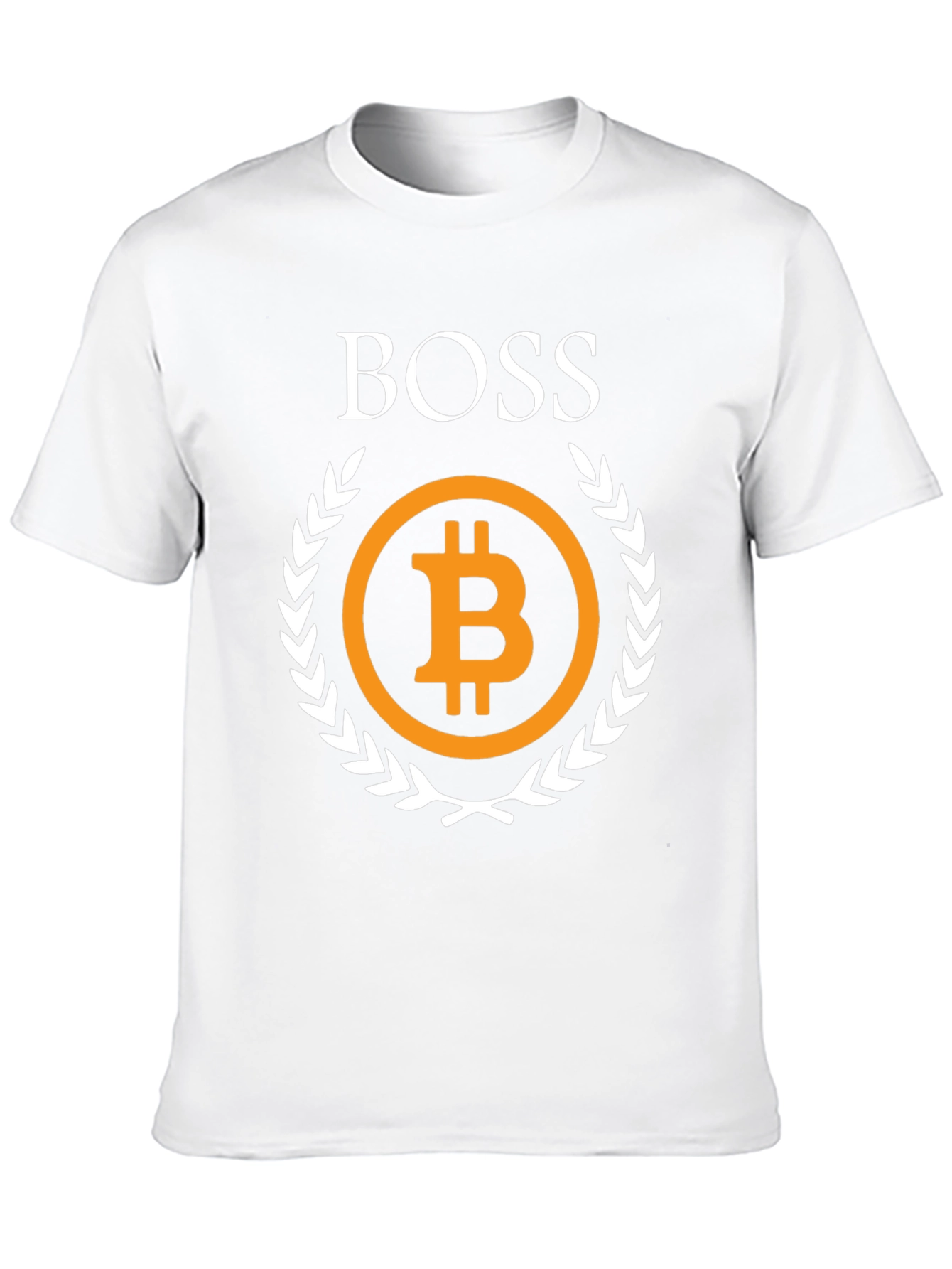Bitcoin Boss Graphic Tee - Crypto Currency T-Shirt