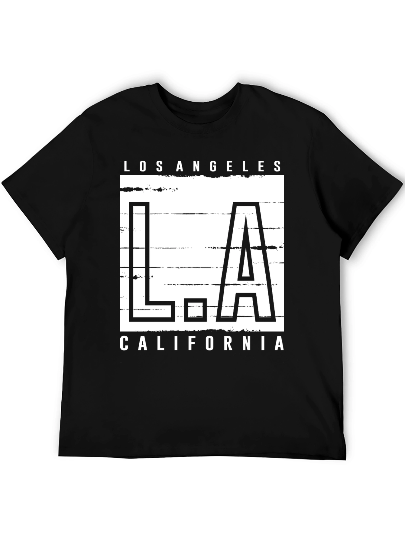 LA California Graphic Print T-Shirt
