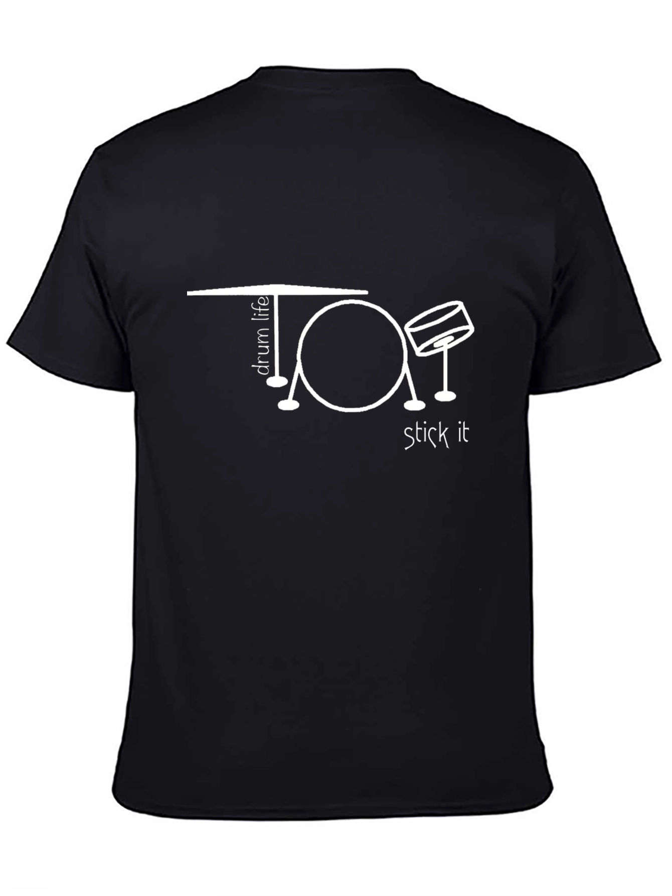 Drum Life T-Shirt - Stick It Drumming Tee
