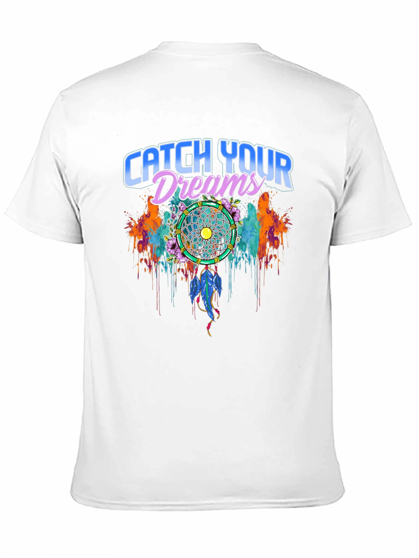 Catch Your Dreams Graphic Tee - Dreamcatcher Design