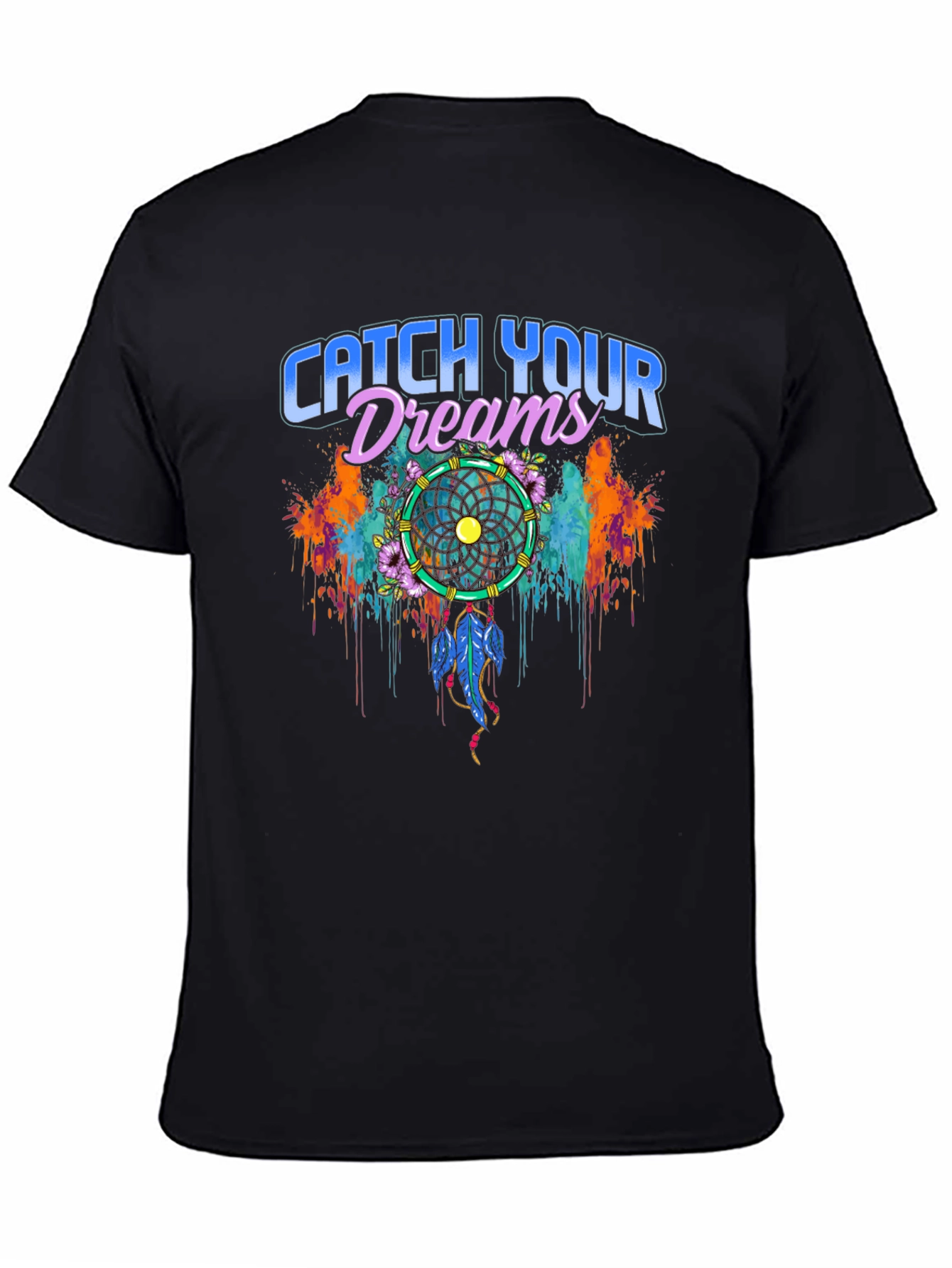 Catch Your Dreams Graphic Tee - Dreamcatcher Design