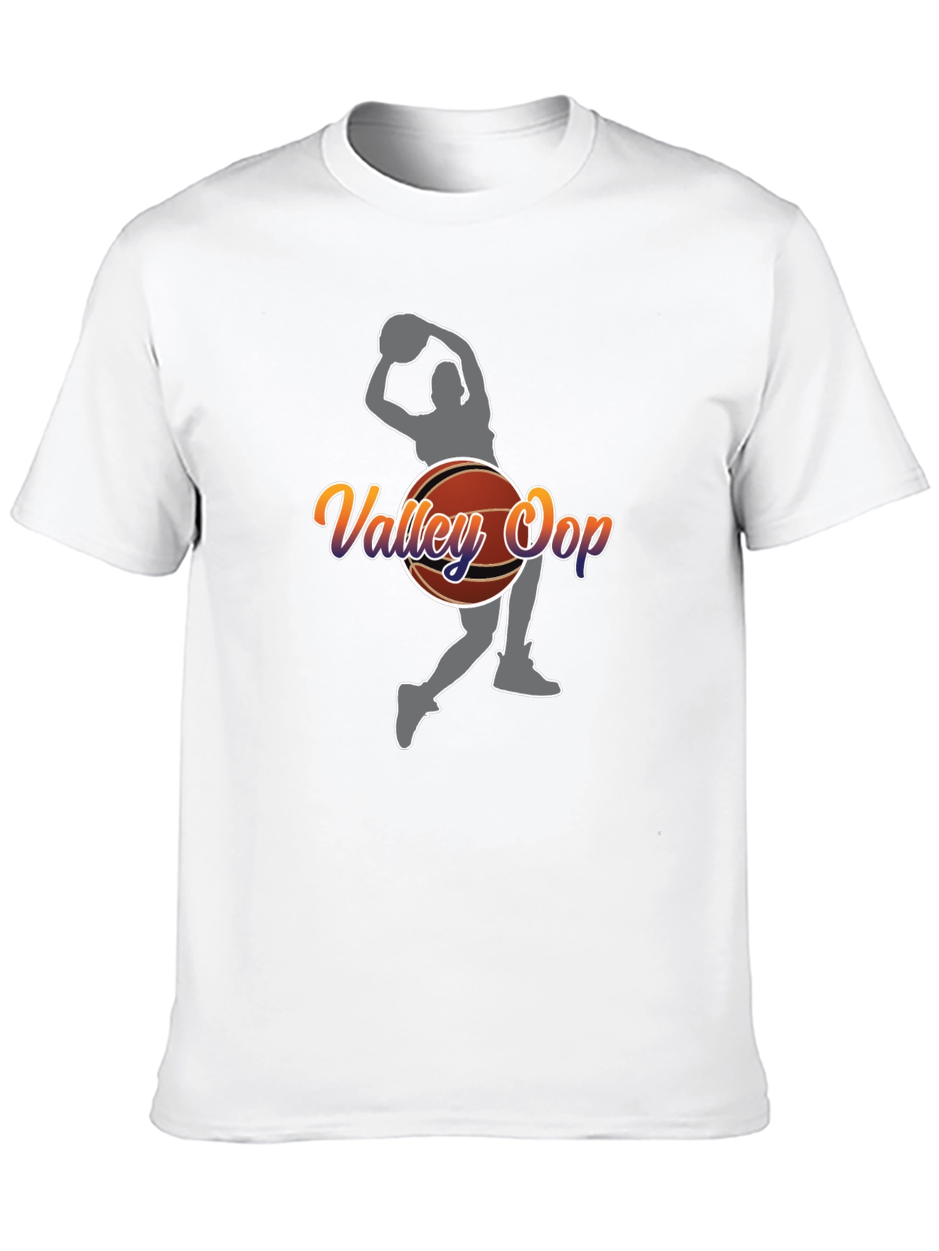 Valley Oop Graphic Tee - Black Cotton Blend