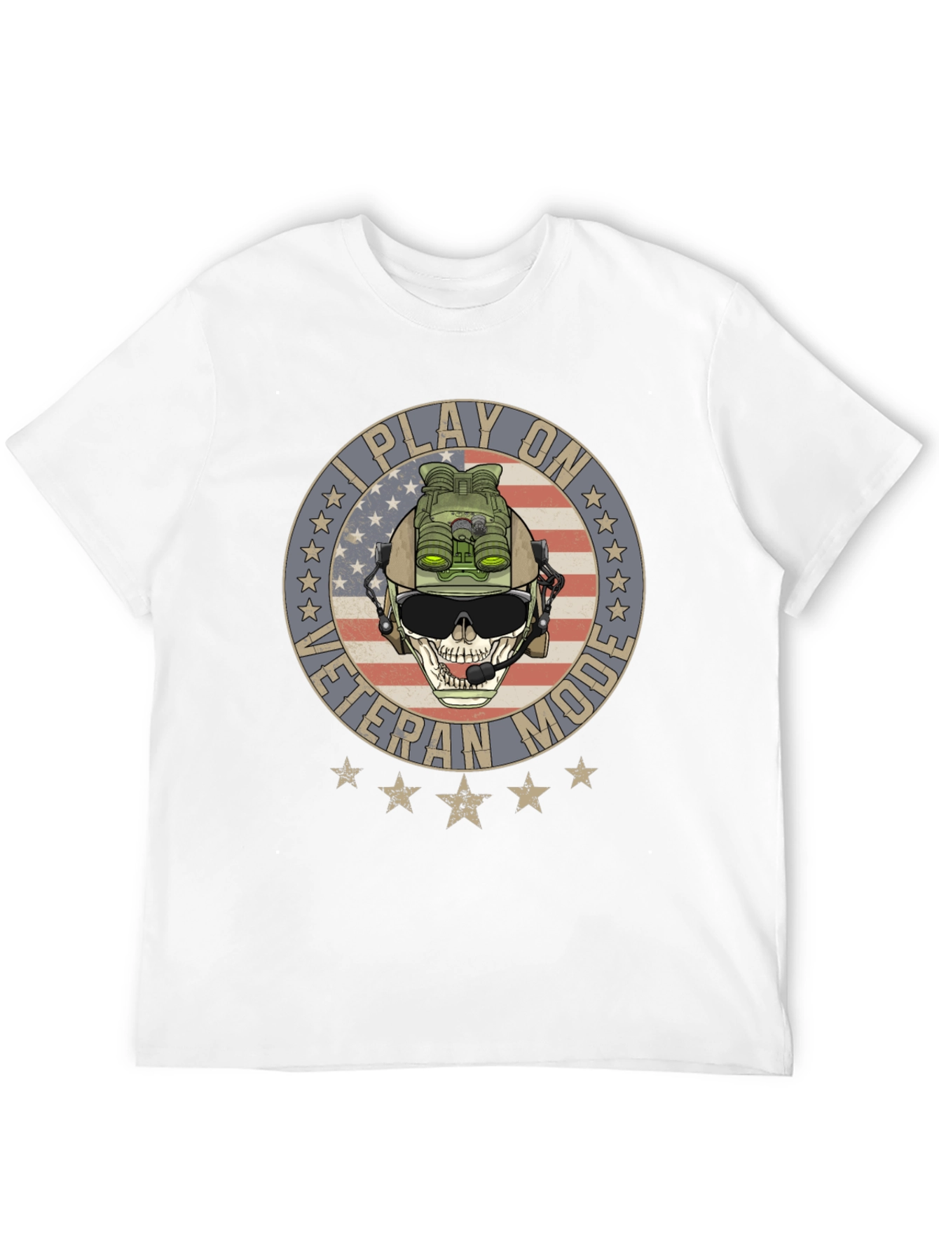I Play on Veteran Mode Graphic T-Shirt
