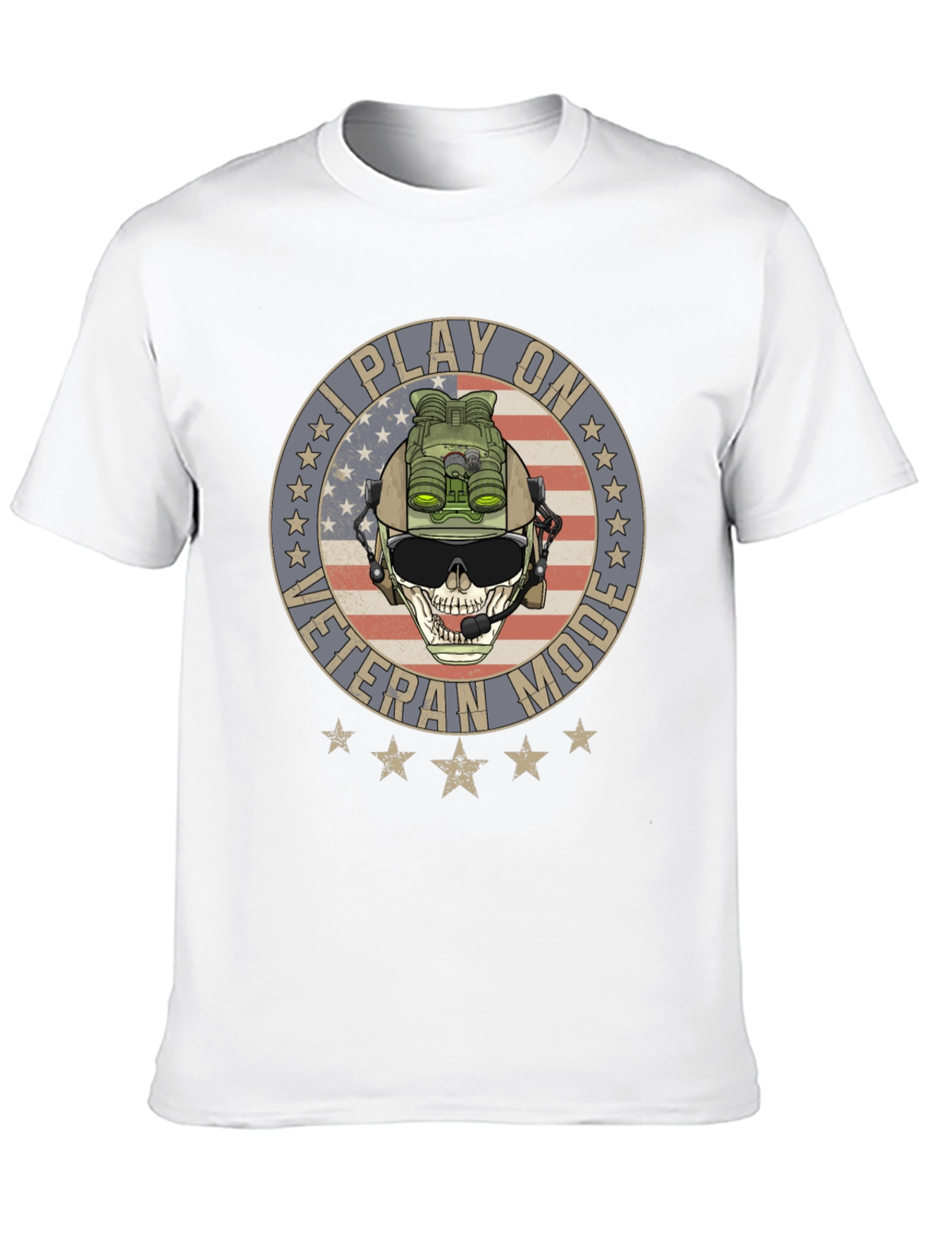 I Play on Veteran Mode Graphic T-Shirt