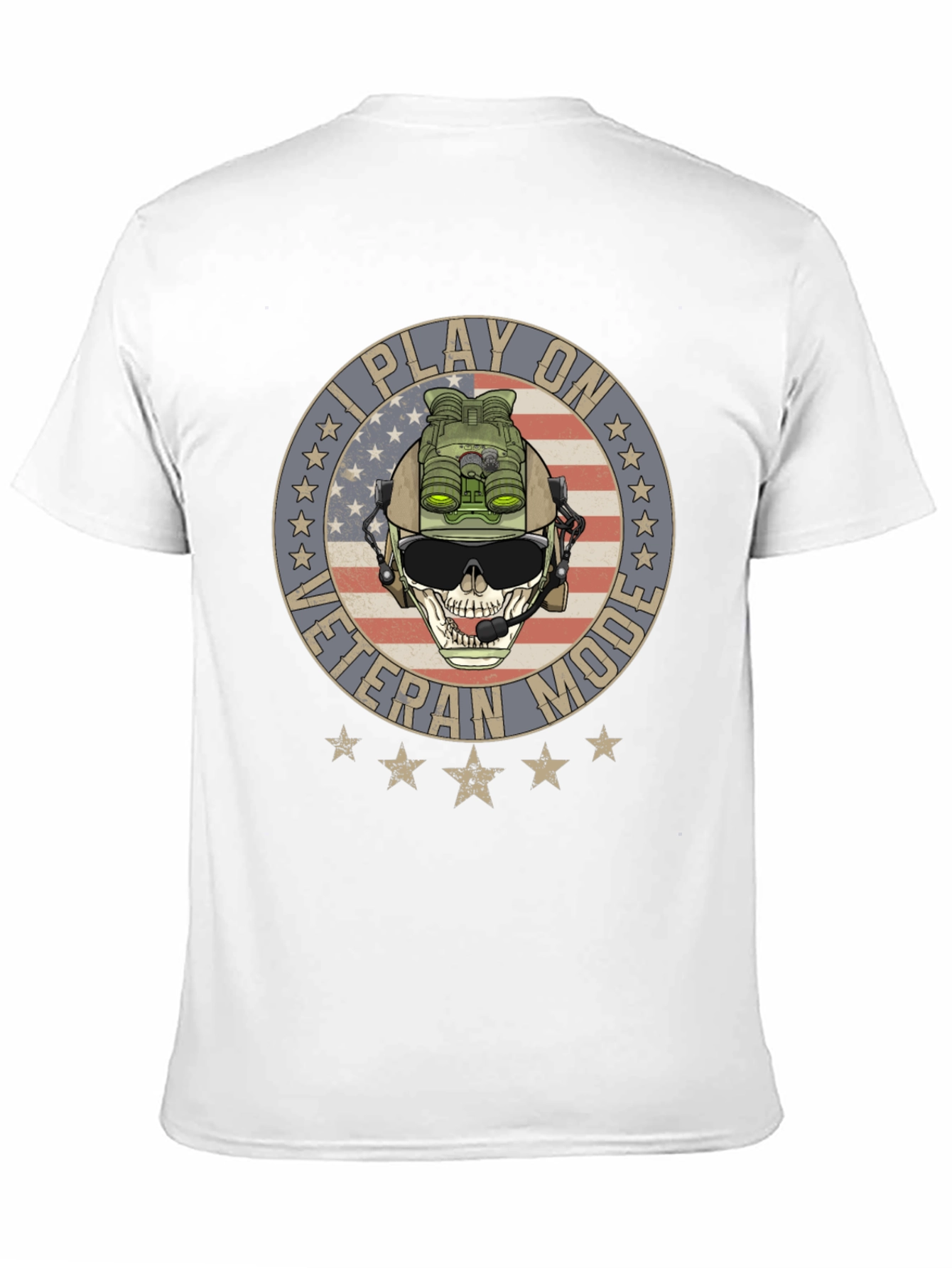 I Play on Veteran Mode Graphic T-Shirt