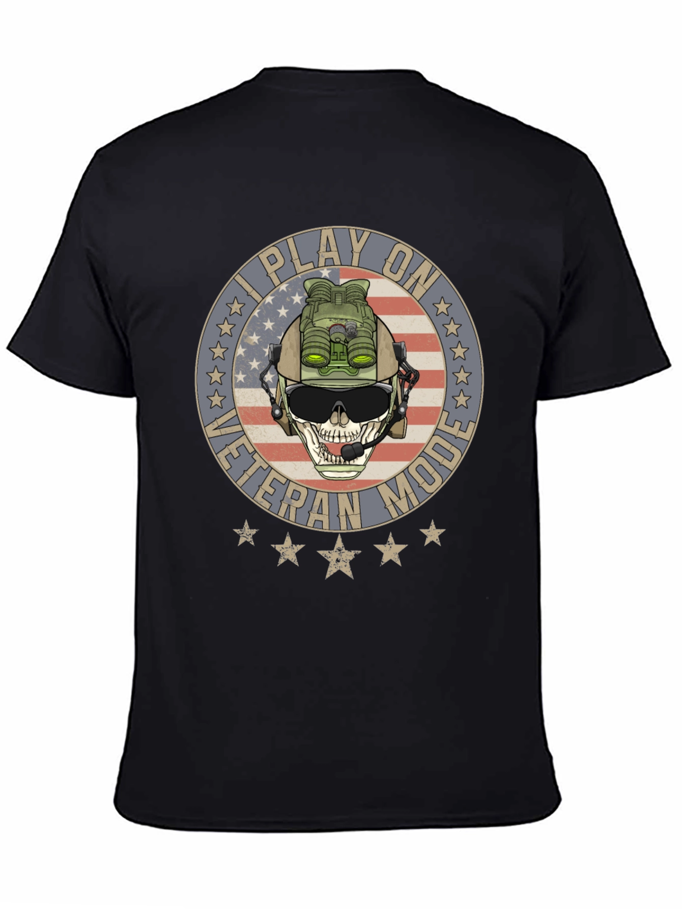 I Play on Veteran Mode Graphic T-Shirt