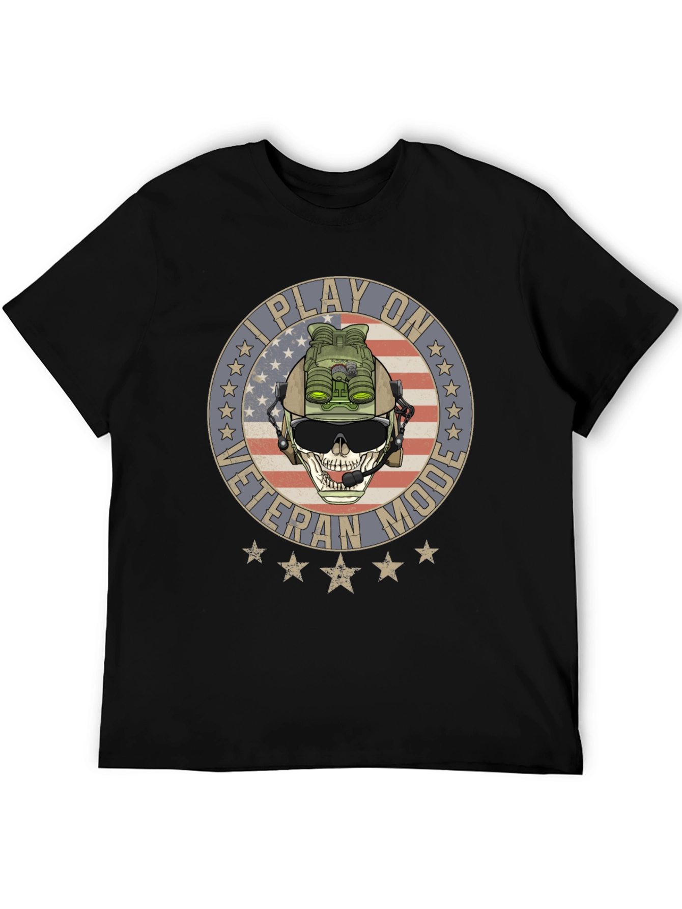 I Play on Veteran Mode Graphic T-Shirt