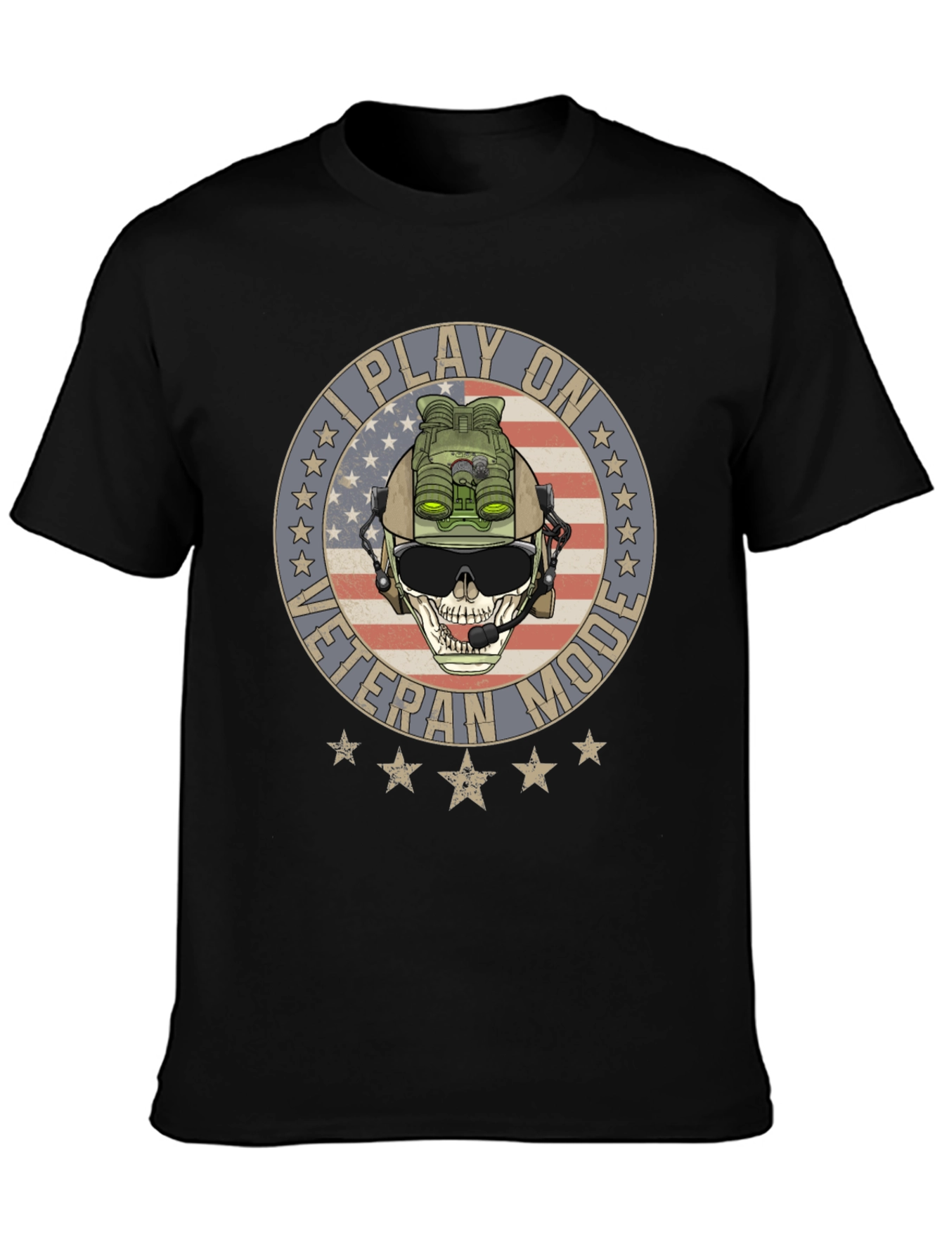 I Play on Veteran Mode Graphic T-Shirt