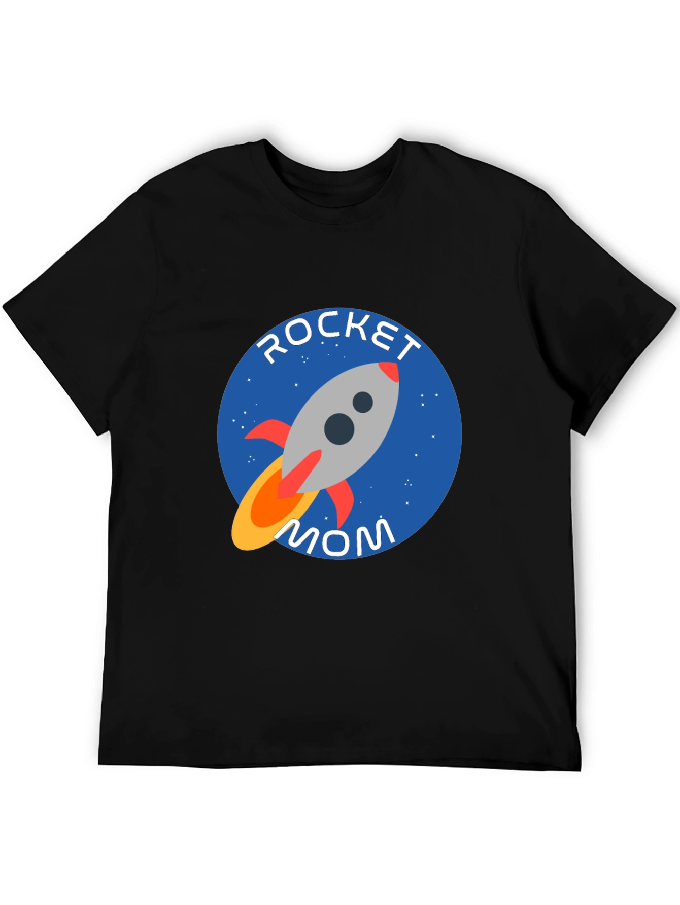 Rocket Mom Graphic Tee - Space Lover Shirt