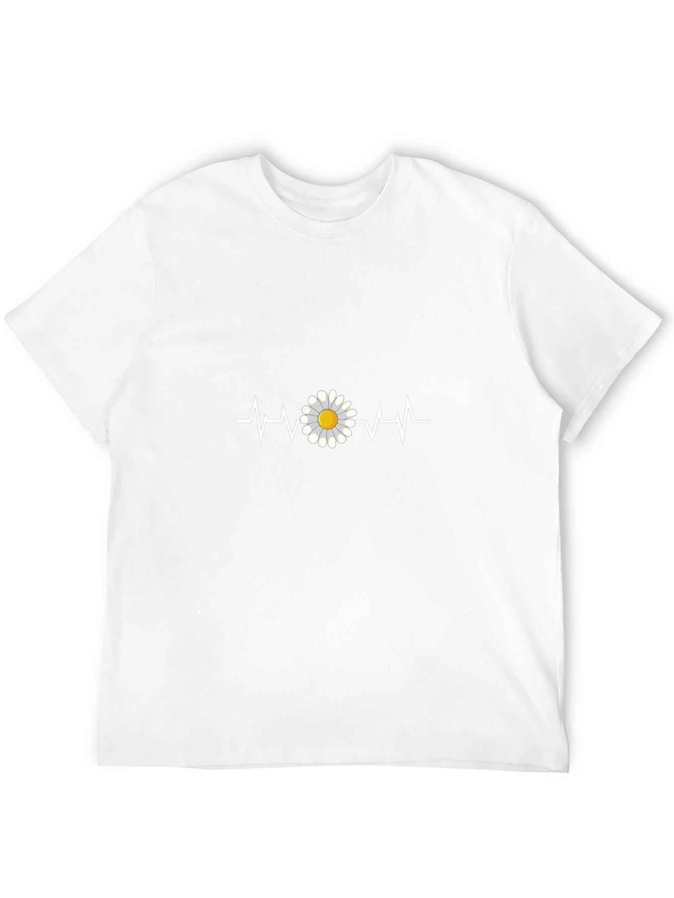 Daisy Heartbeat T-Shirt - Stylish & Comfy
