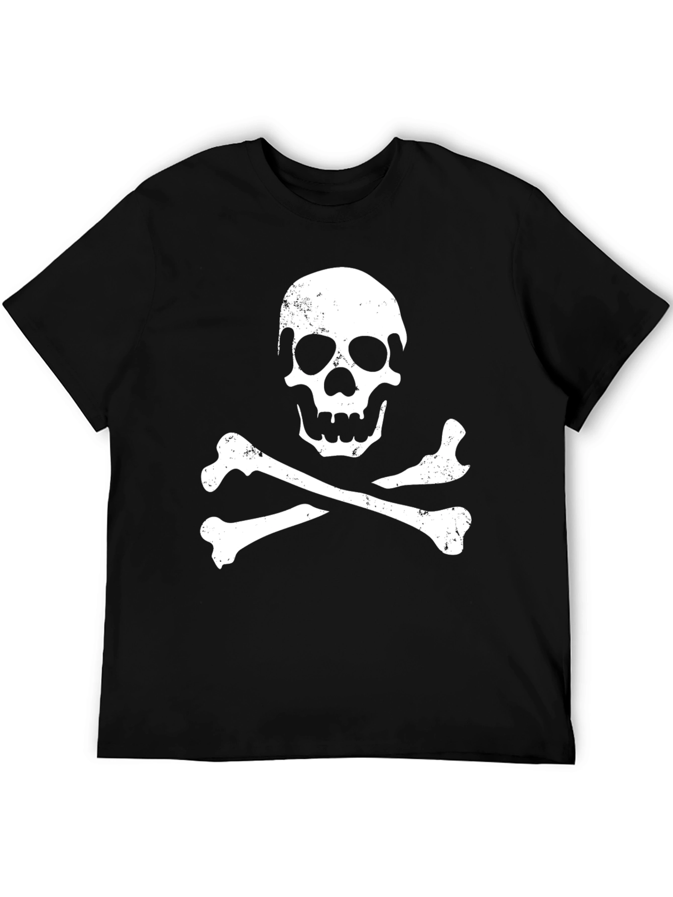 Skull & Crossbones Graphic T-Shirt - Pirate Style Tee
