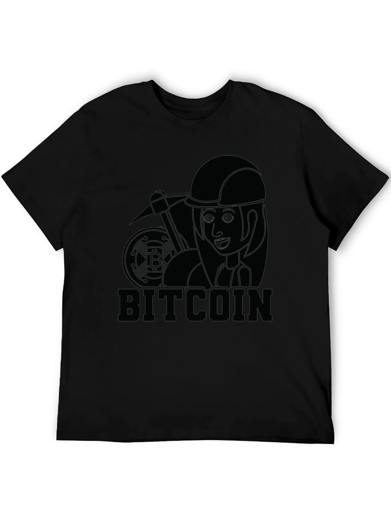 Bitcoin Miner T-Shirt - Crypto Currency Fan Tee