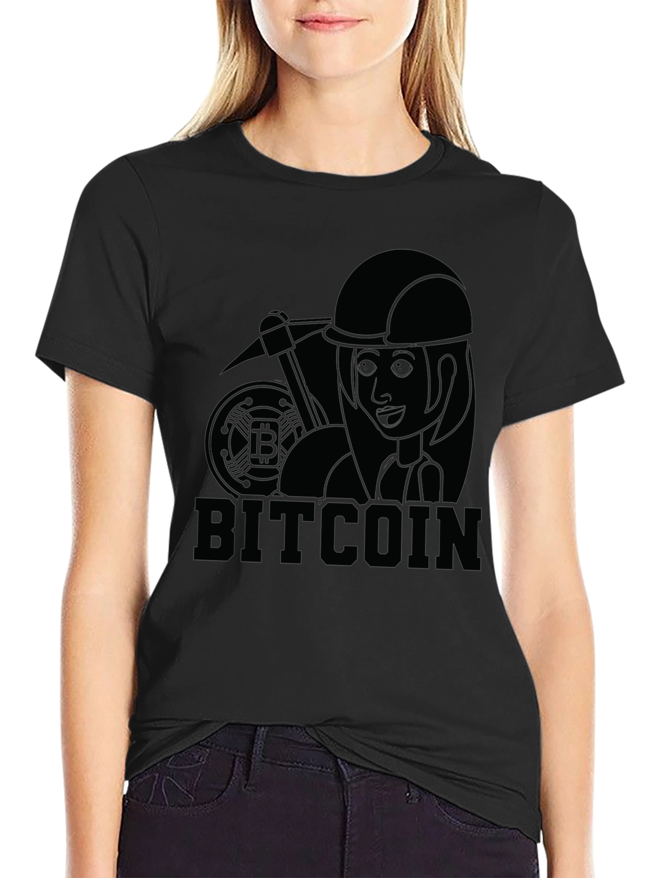Bitcoin Miner T-Shirt - Crypto Currency Fan Tee