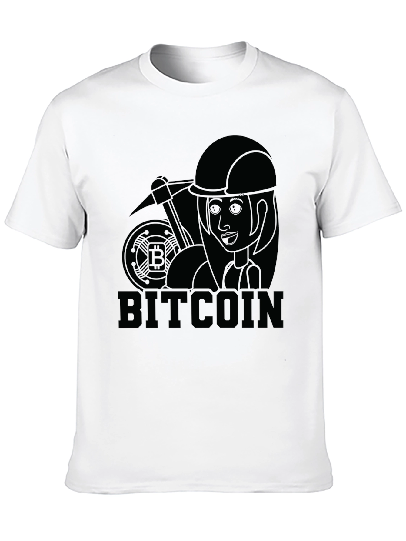 Bitcoin Miner T-Shirt - Crypto Currency Fan Tee