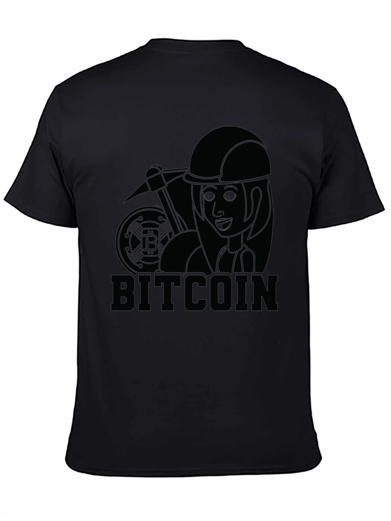 Bitcoin Miner T-Shirt - Crypto Currency Fan Tee