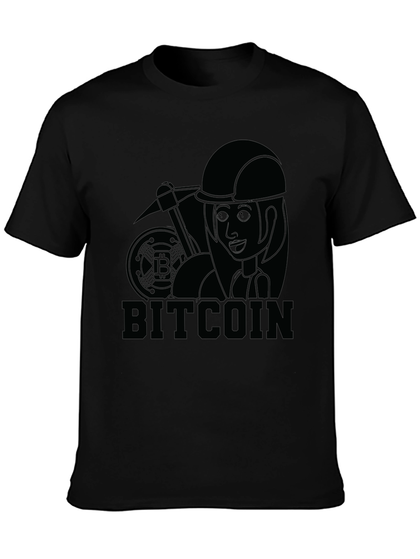 Bitcoin Miner T-Shirt - Crypto Currency Fan Tee
