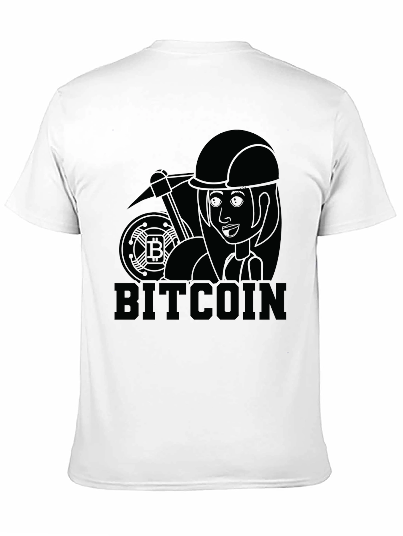 Bitcoin Miner T-Shirt - Crypto Currency Fan Tee