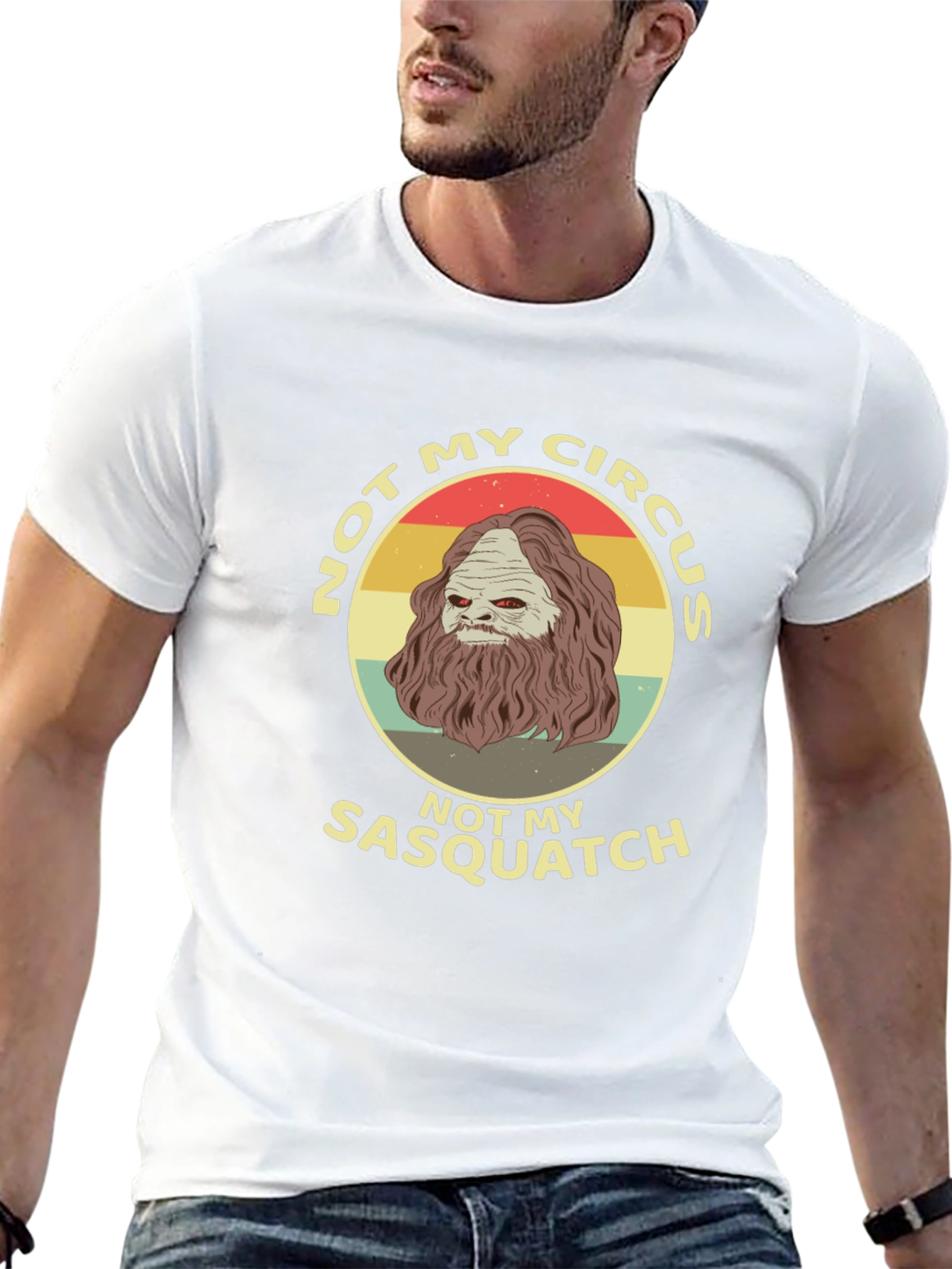 Not My Circus Sasquatch Graphic Tee
