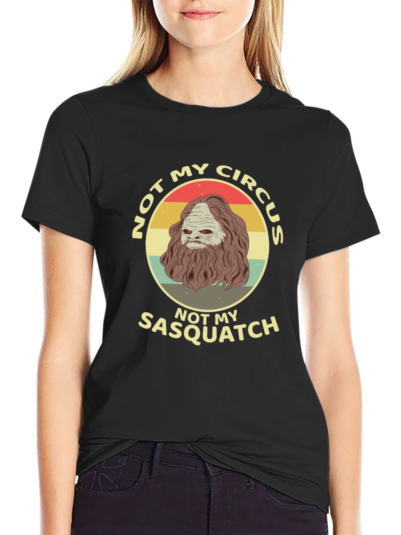 Not My Circus Sasquatch Graphic Tee