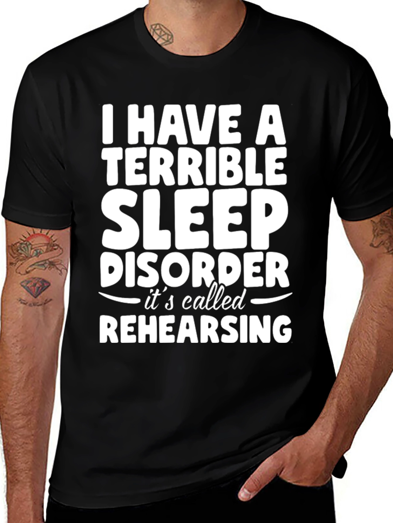 Terrible Sleep Disorder Rehearsing Graphic Tee