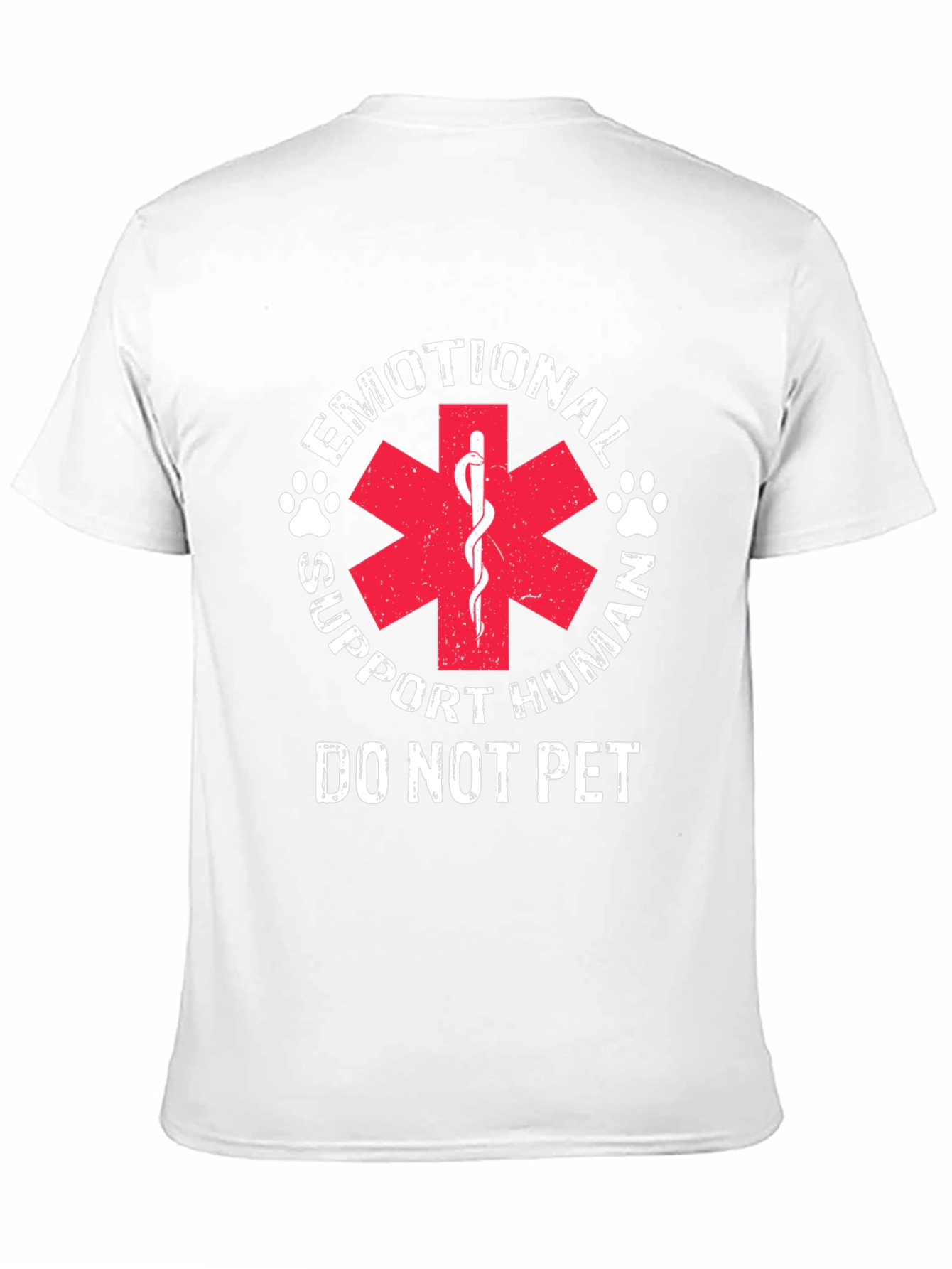 Emotional Support Human T-Shirt - Do Not Pet