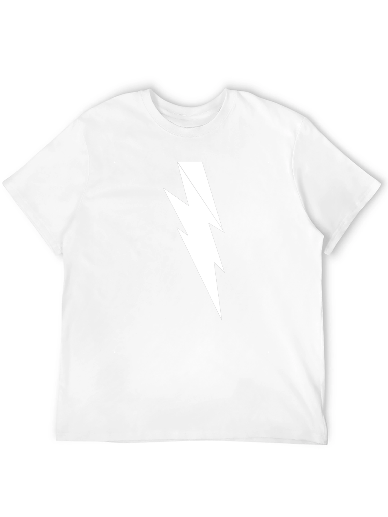 Lightning Bolt Graphic Tee - Mens Black T-Shirt
