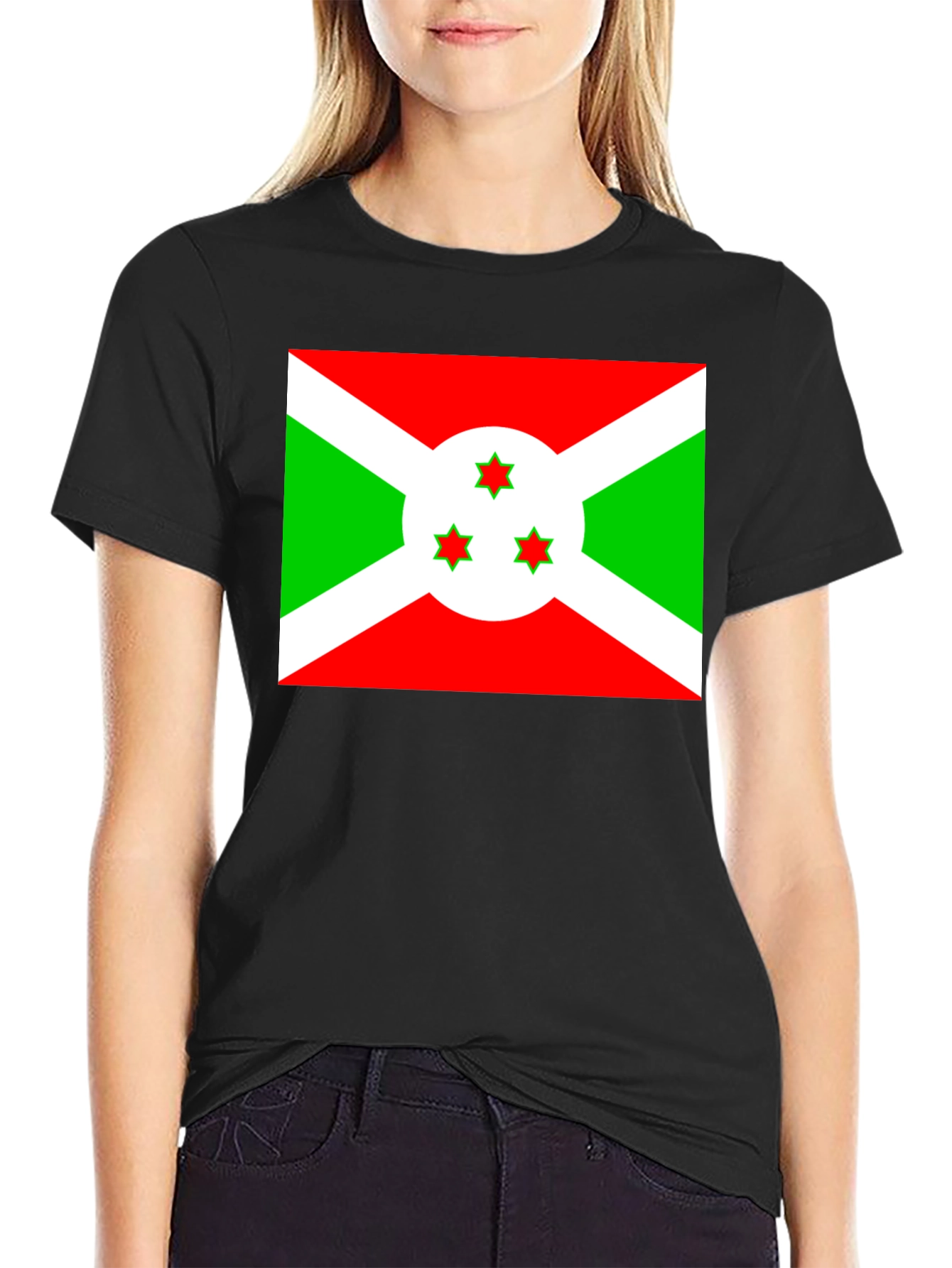 Burundi Flag Graphic T-Shirt