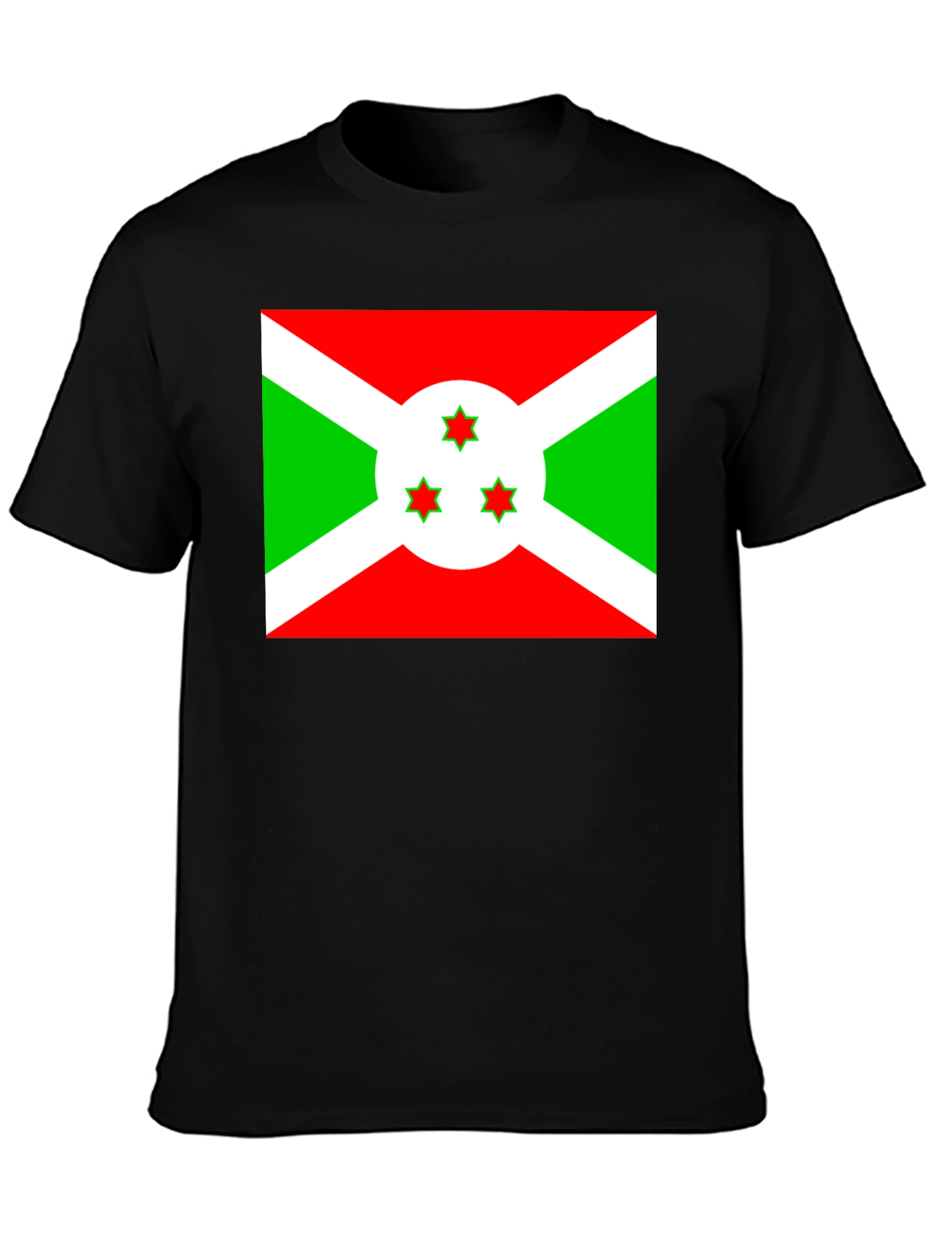 Burundi Flag Graphic T-Shirt