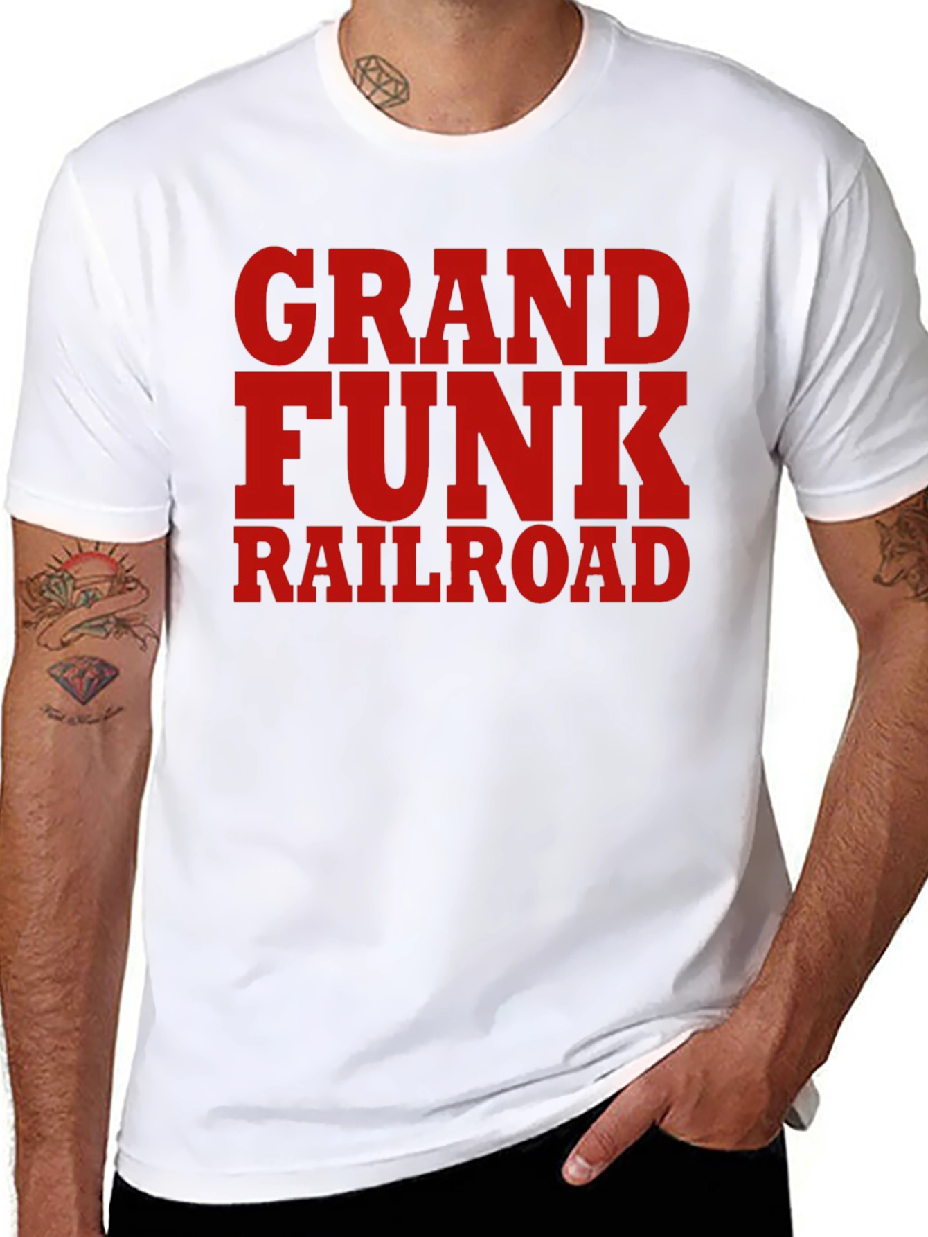 Grand Funk Railroad Black T-Shirt