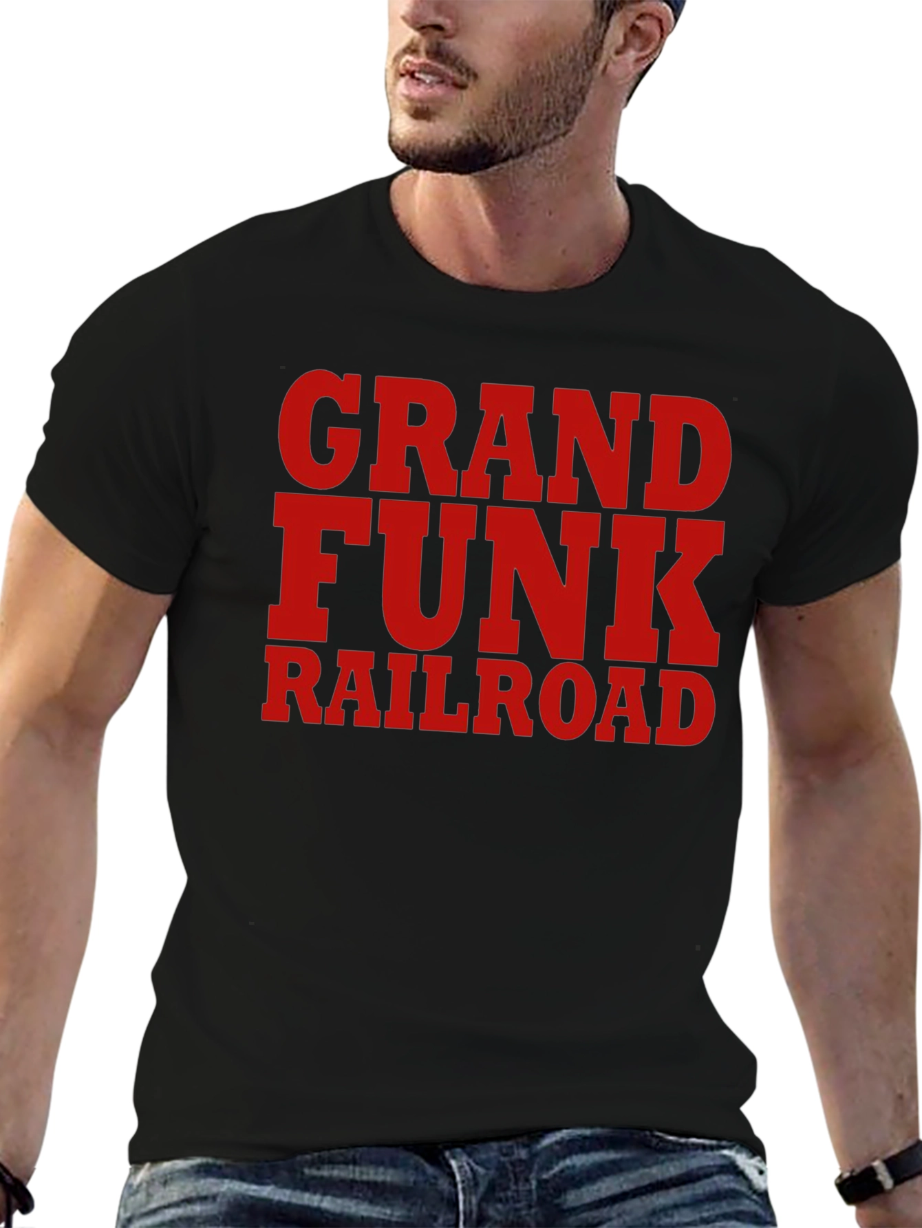 Grand Funk Railroad Black T-Shirt